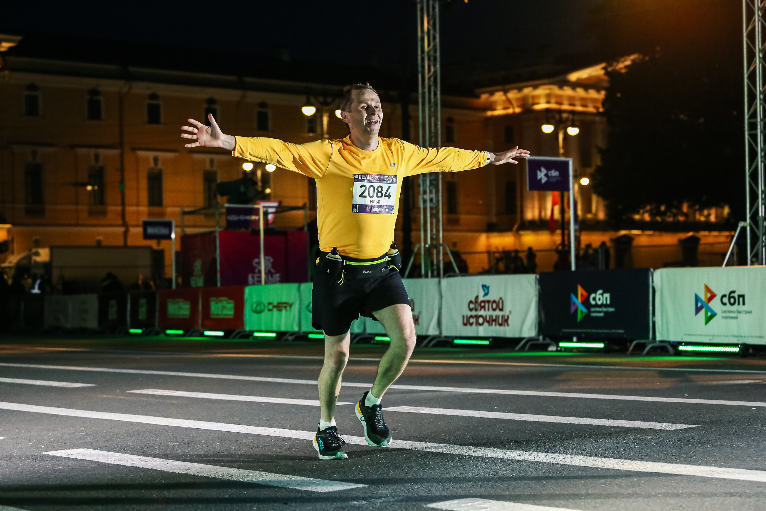 Марафон Белые Ночи 2023. Сергей Гусев — спортивная фотография, виртуальные туры, 3д панорамы