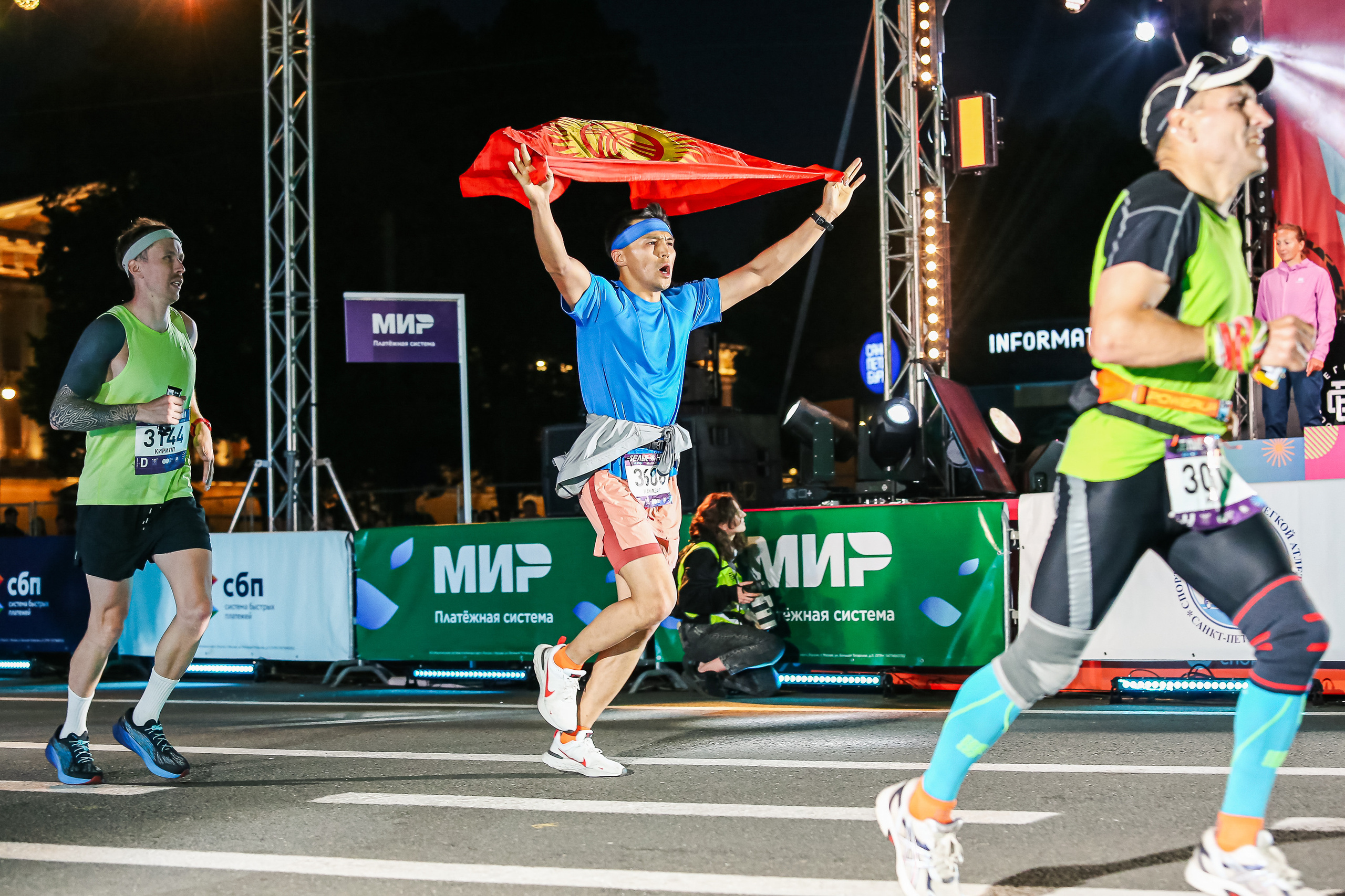 Марафон Белые Ночи 2023. Сергей Гусев — спортивная фотография, виртуальные туры, 3д панорамы