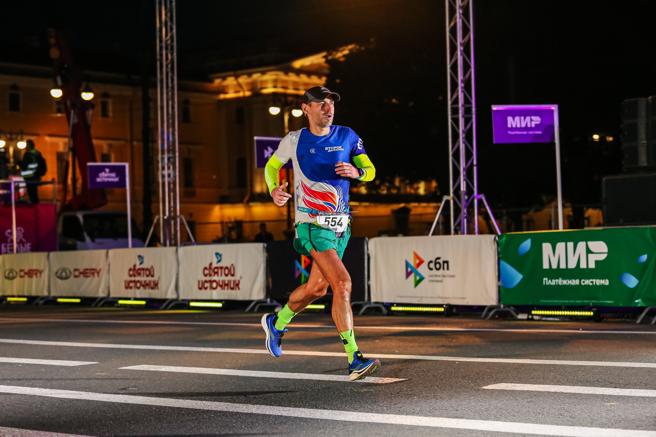 Марафон Белые Ночи 2023. Сергей Гусев — спортивная фотография, виртуальные туры, 3д панорамы