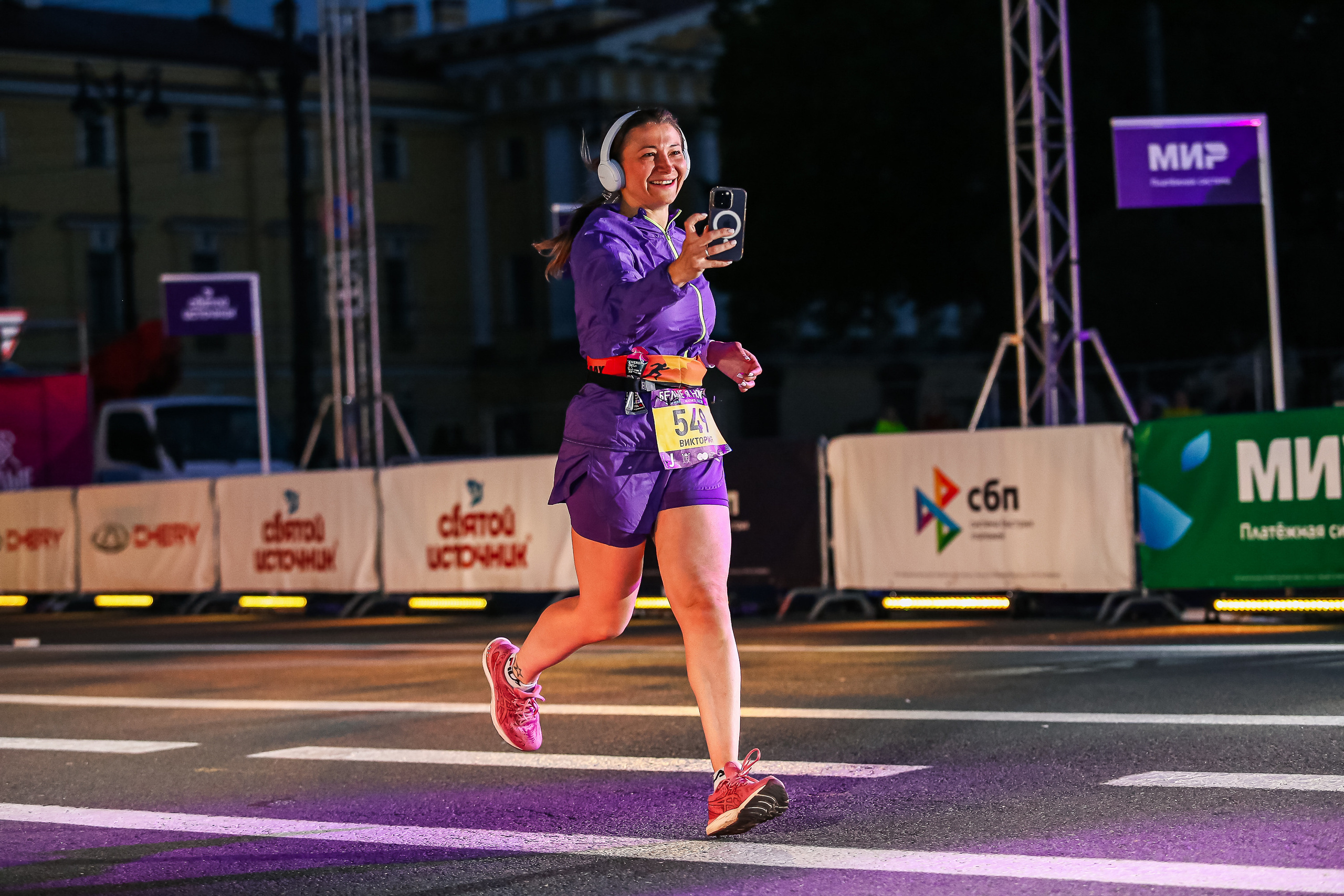 Марафон Белые Ночи 2023. Сергей Гусев — спортивная фотография, виртуальные туры, 3д панорамы