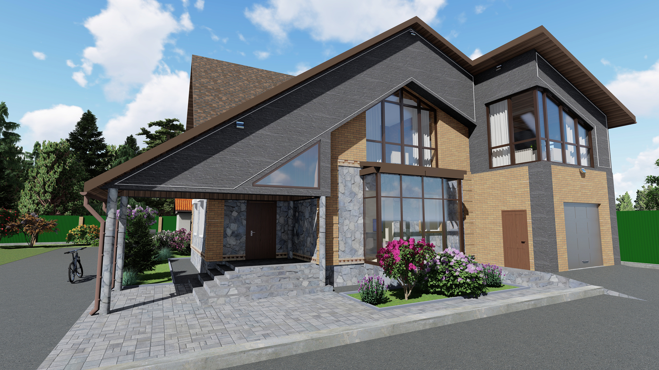 Коттедж 1. Дизайн интерьеров Краснодар