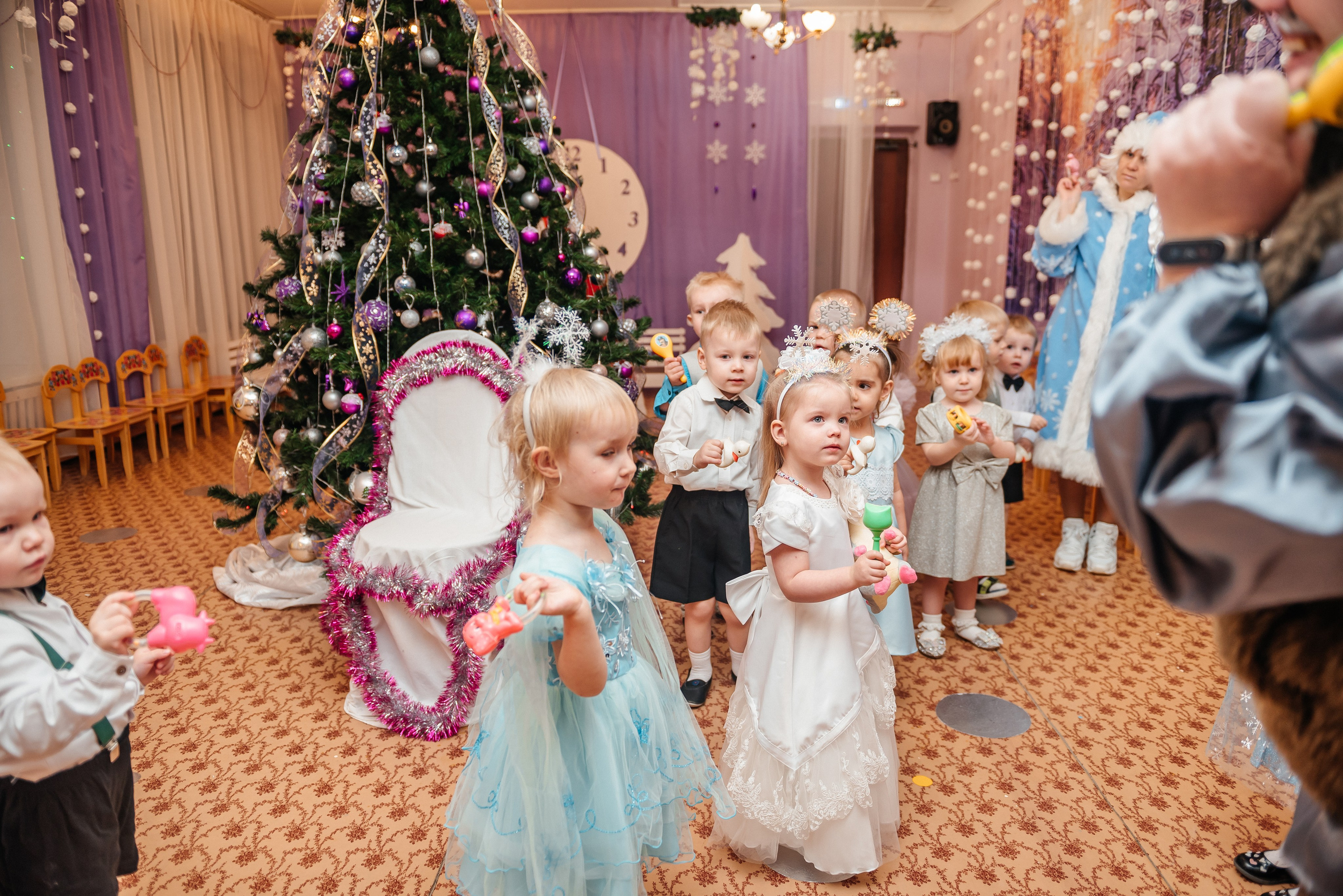 Новогодний утренник ДС № 99. Свадебный и семейный фотограф в Дзержинске Екатерина Шулакова