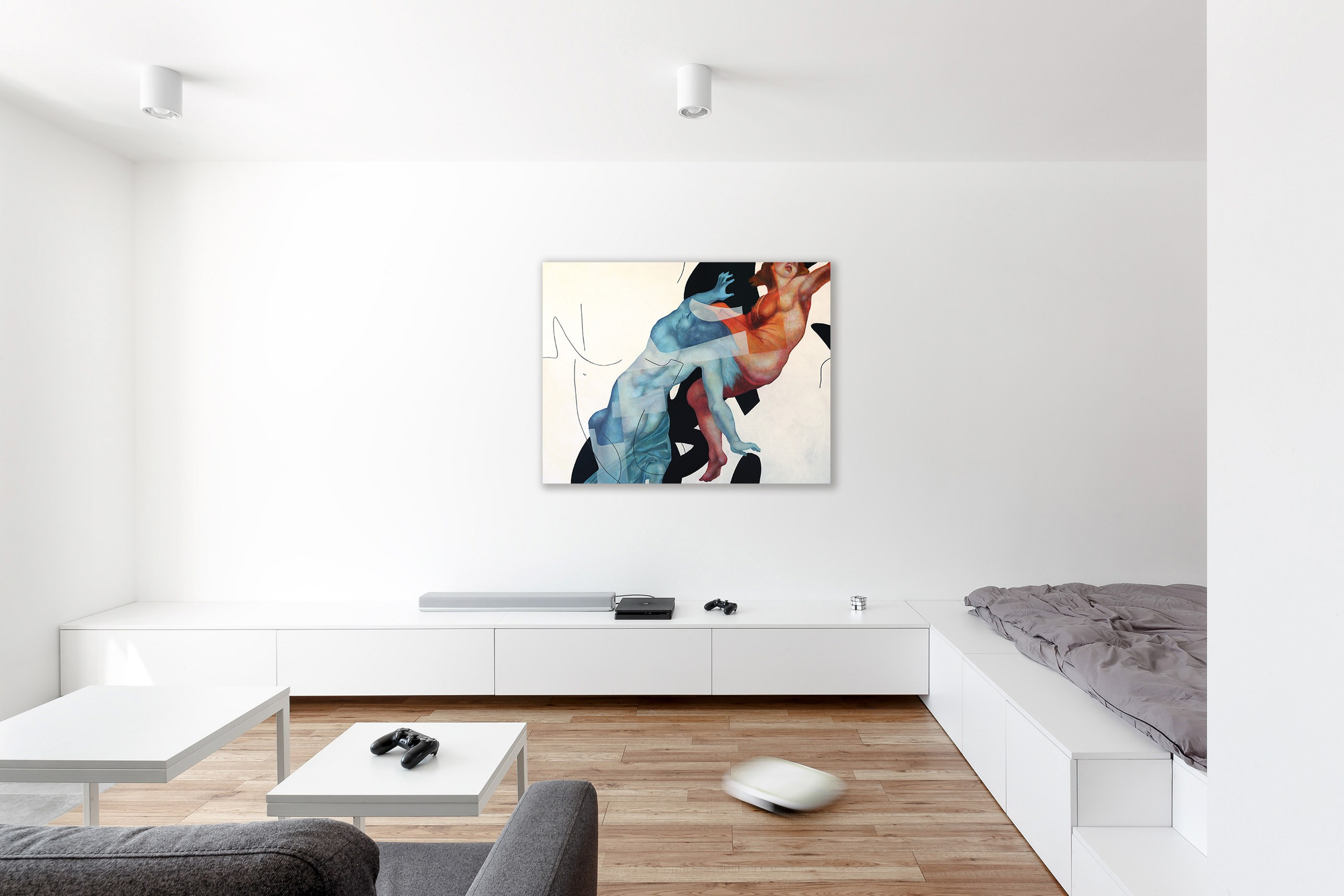 Контрасты с Питером Паулем Рубенсом. Художник-абстракционист Ольга Рикун. Москва