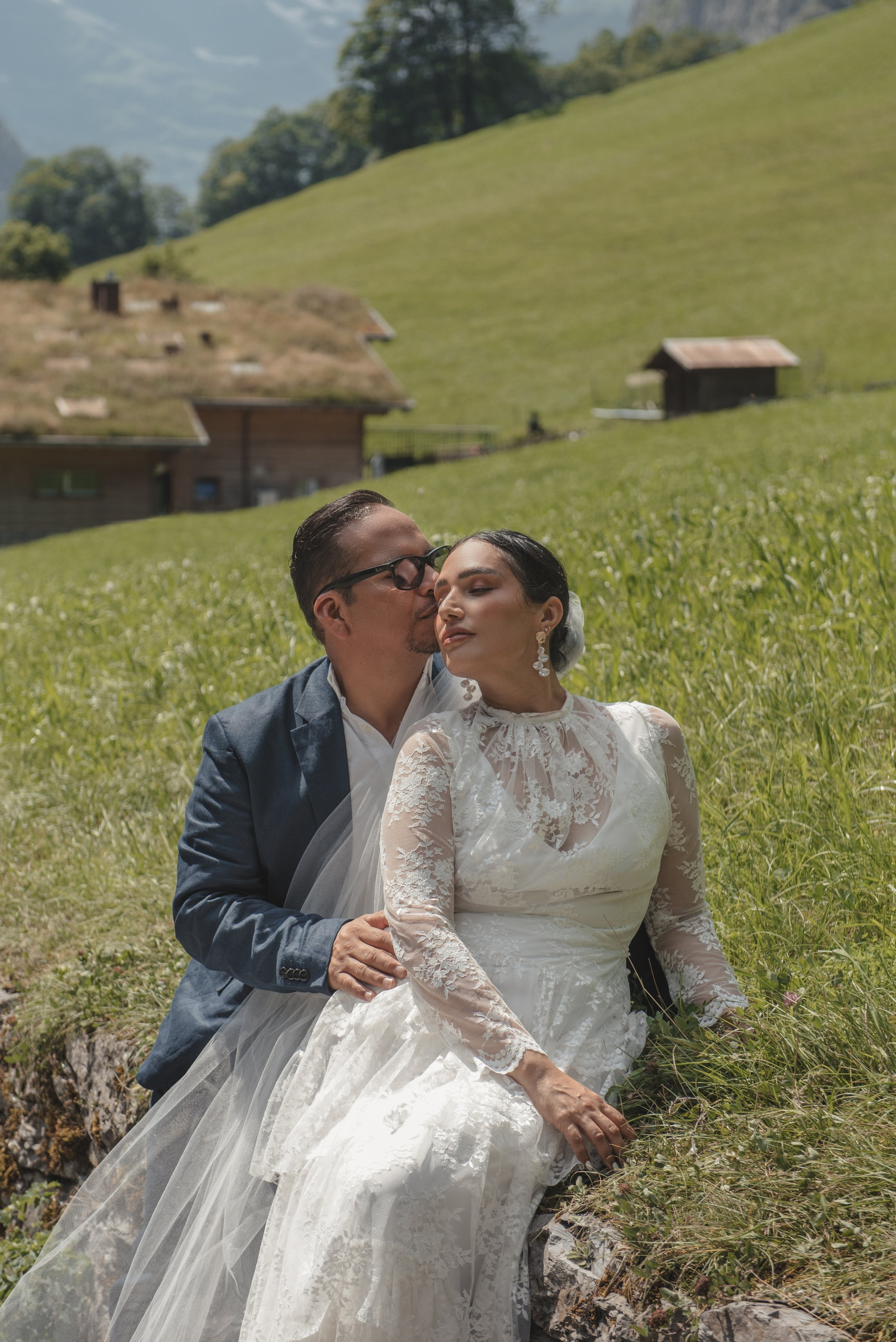 Berta & Orlando (Lauterbrunnen, Switzerland). Photographer in Interlaken area