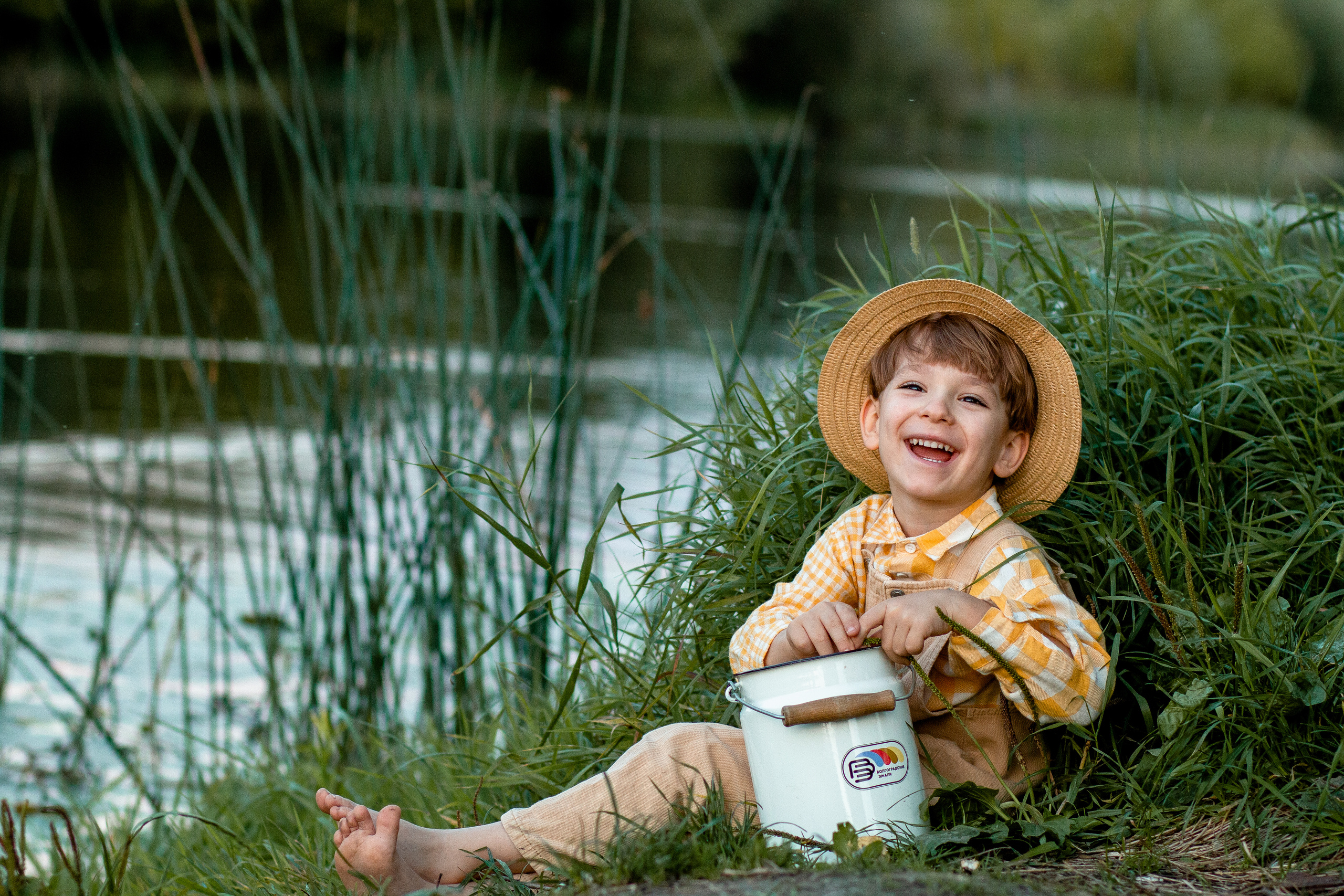 Маленькие рыбаки. Семейный фотограф в Рязани Харламова Влада
