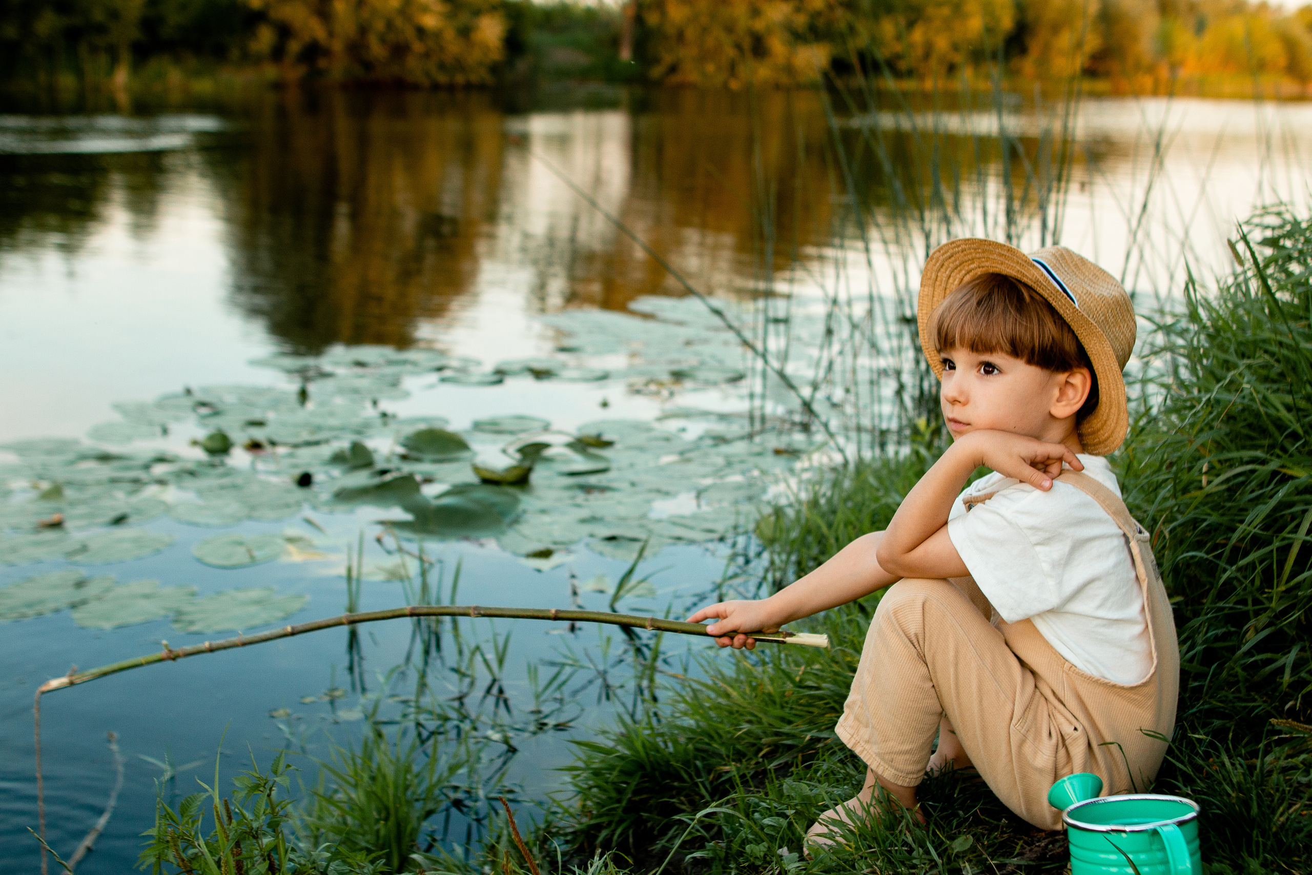 Маленькие рыбаки. Семейный фотограф в Рязани Харламова Влада