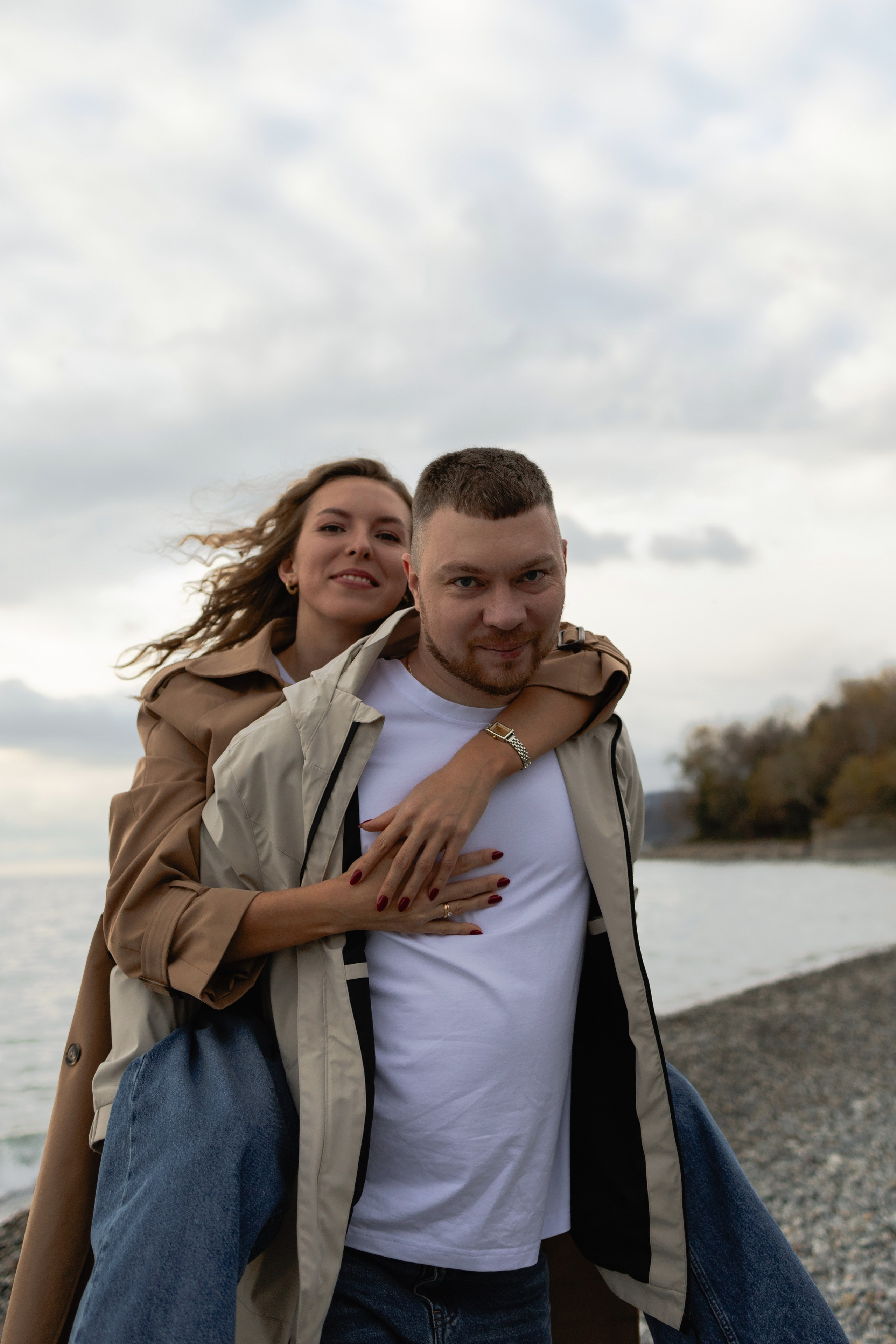 Пётр, Мария и кот Рич. Портретный фотограф и Love story в Сочи