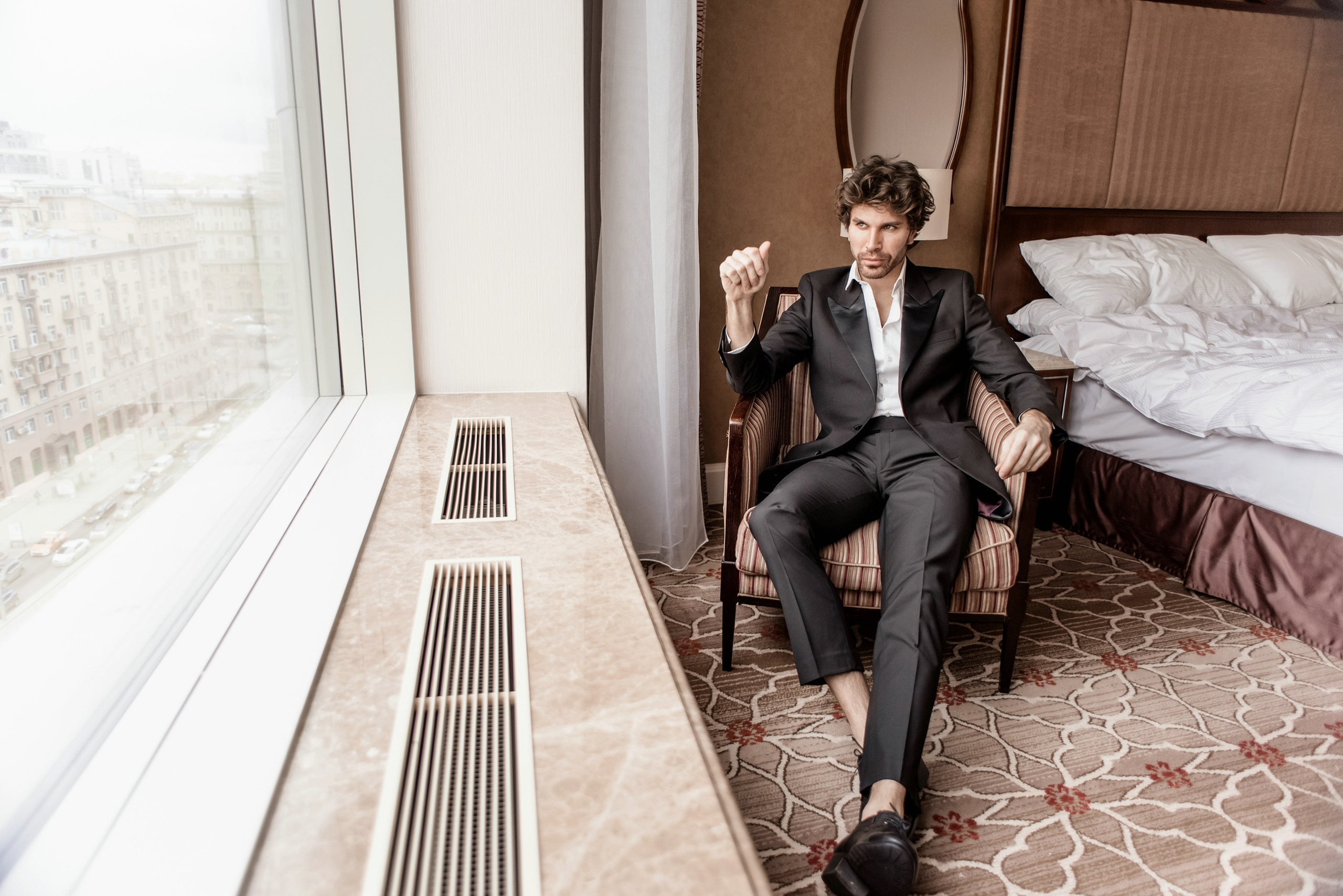 Стильная свадебная фотосессия в отеле Lotte Plaza. Свадебный и семейный фотограф в Москве Светлана Зоткина