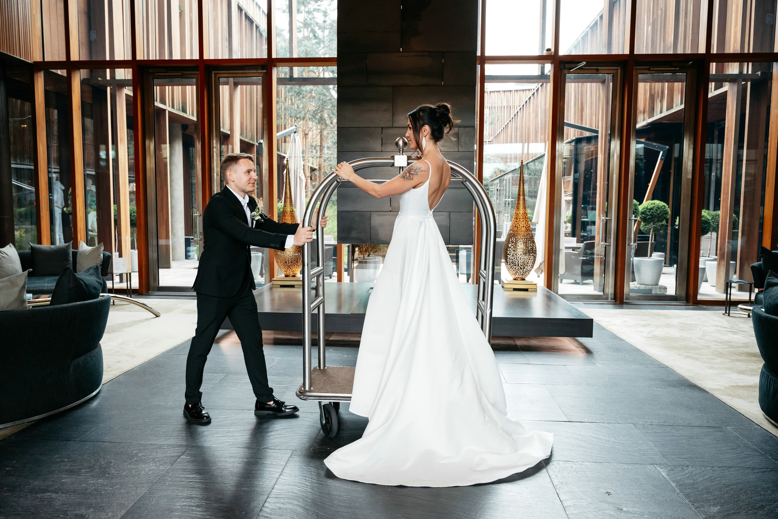 Свадебная фотосессия в отеле Barvikha Hotel & SPA. Свадебный и семейный фотограф в Москве Светлана Зоткина