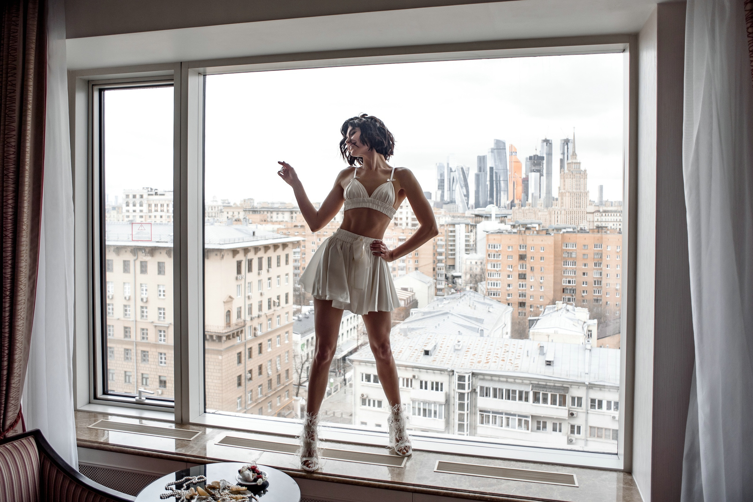 Стильная свадебная фотосессия в отеле Lotte Plaza. Свадебный и семейный фотограф в Москве Светлана Зоткина