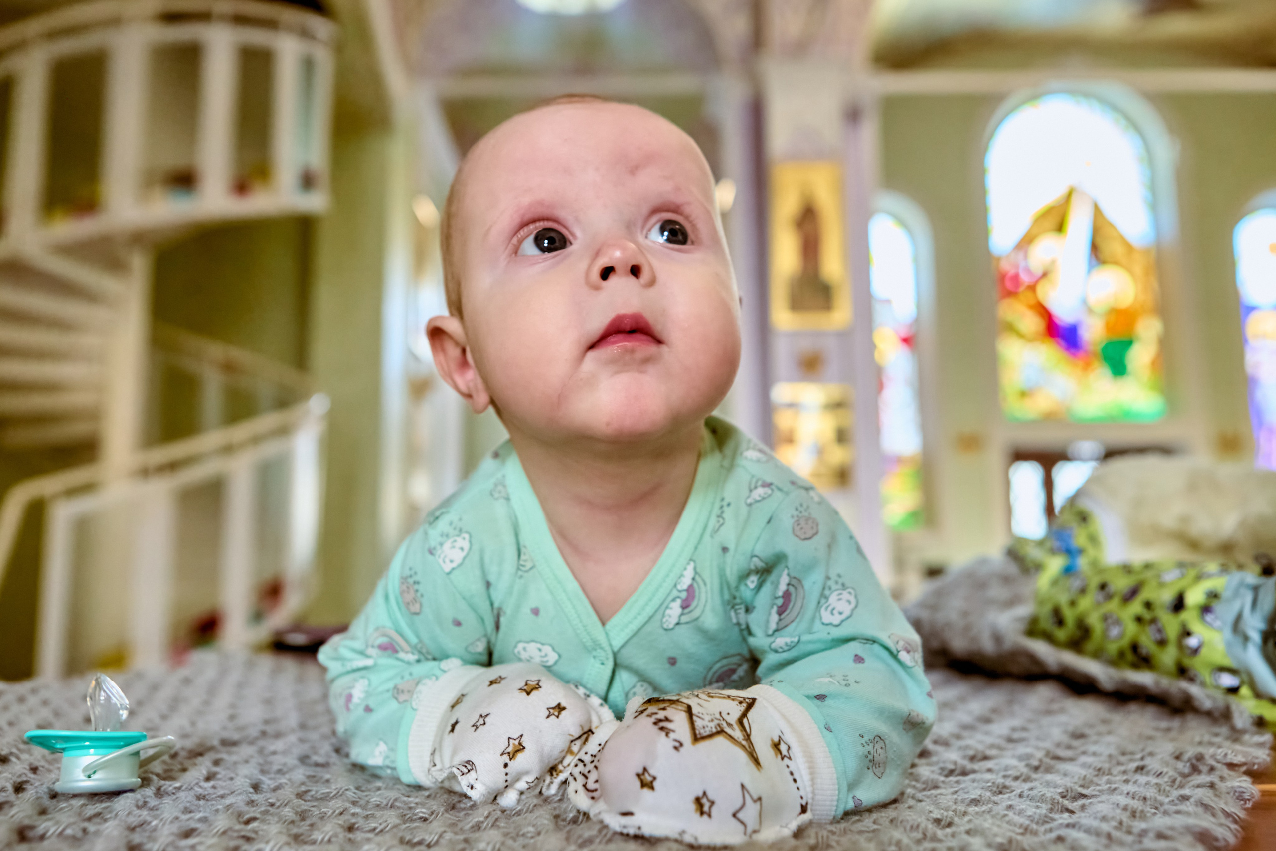 Удивительный портрет на крещении Дзержинск храм пророка Божия Илии фото Православного фотографа Николая Голованова