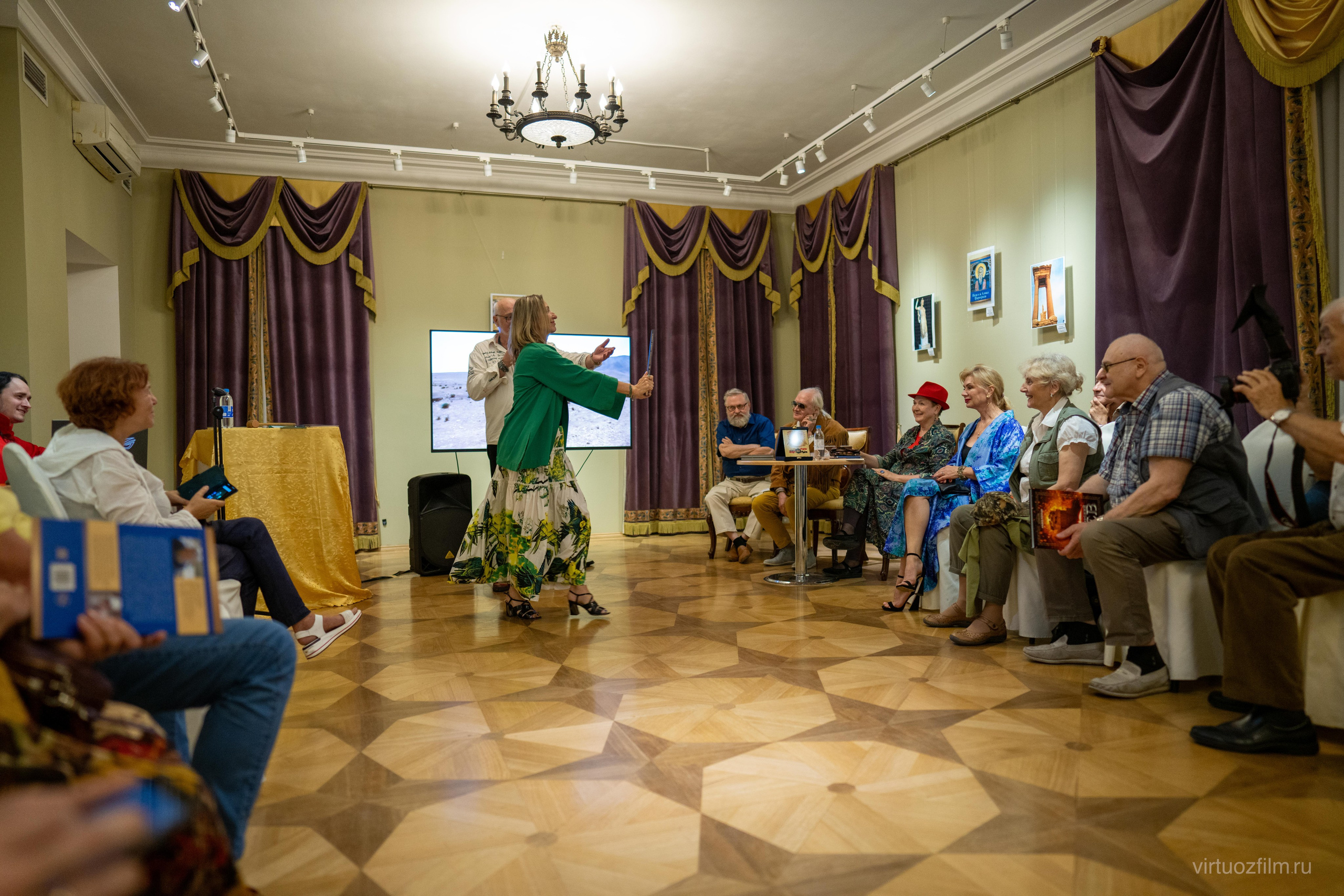 Встреча с писателем и путешественником Андрэ Ролланом