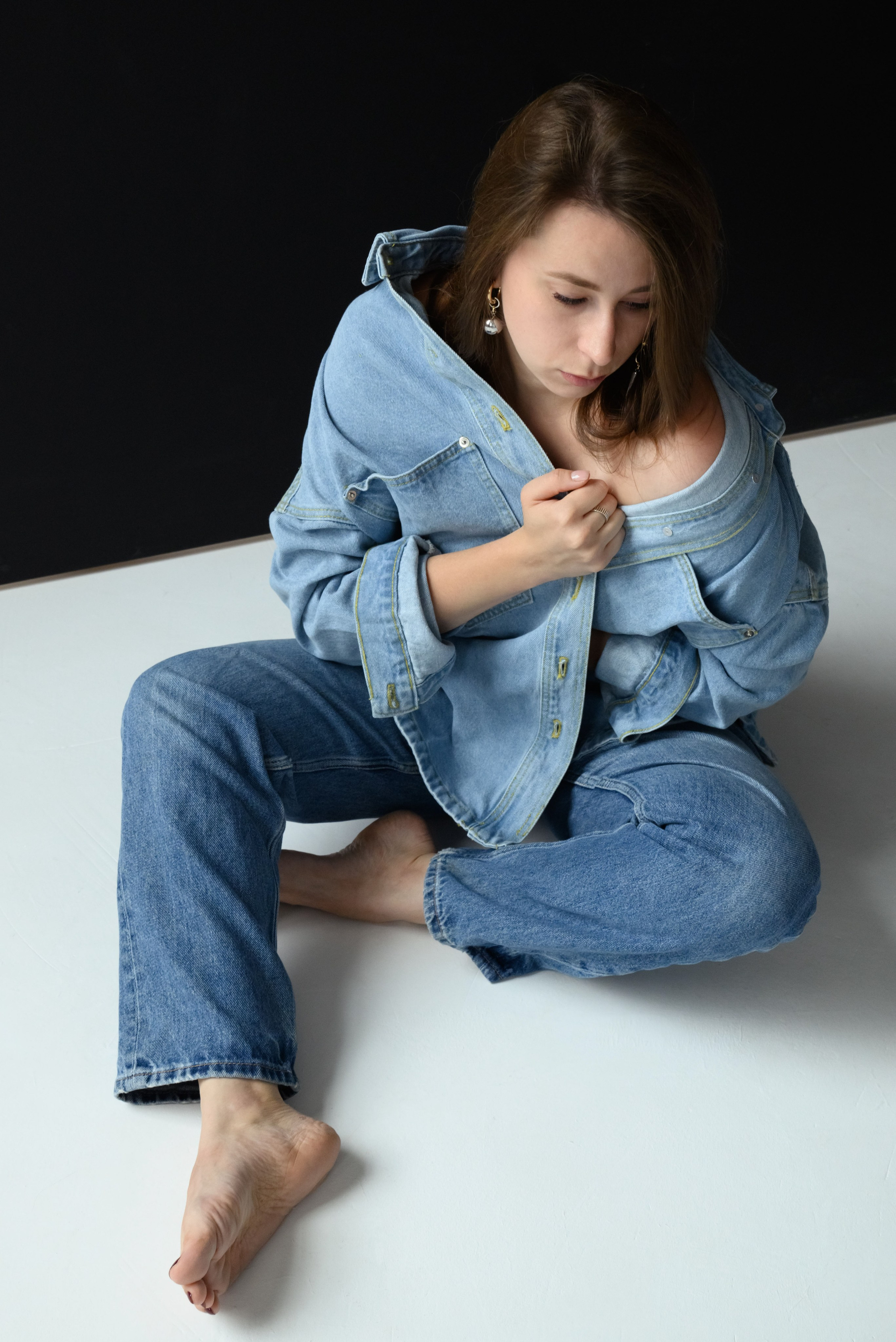 Аня индивидуальная студийная фотосессия. Профессиональный фотограф в Твери Иванова Юлия