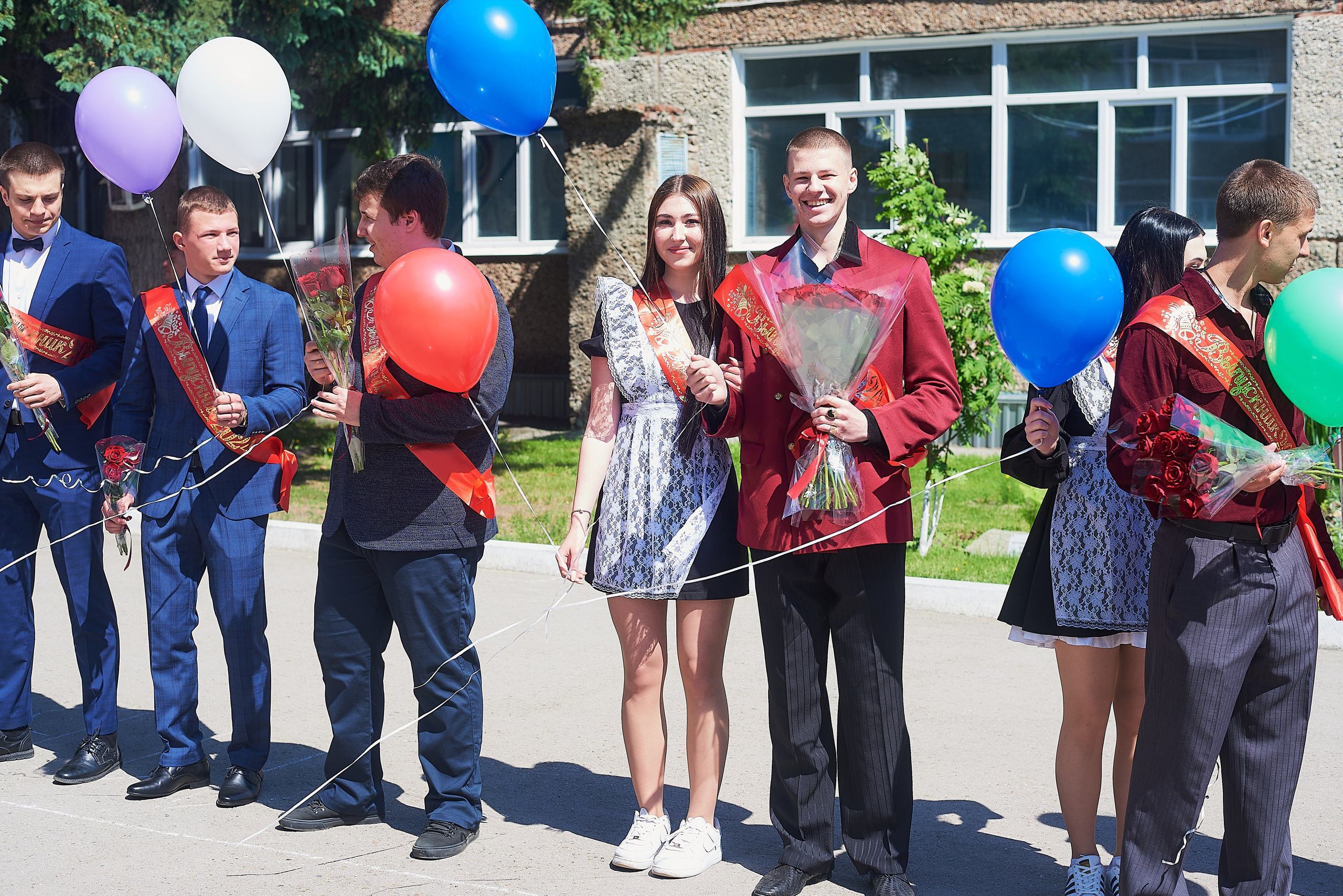 Последний звонок. Фотограф Елена Дука. Контент съемка. Семейная фотография