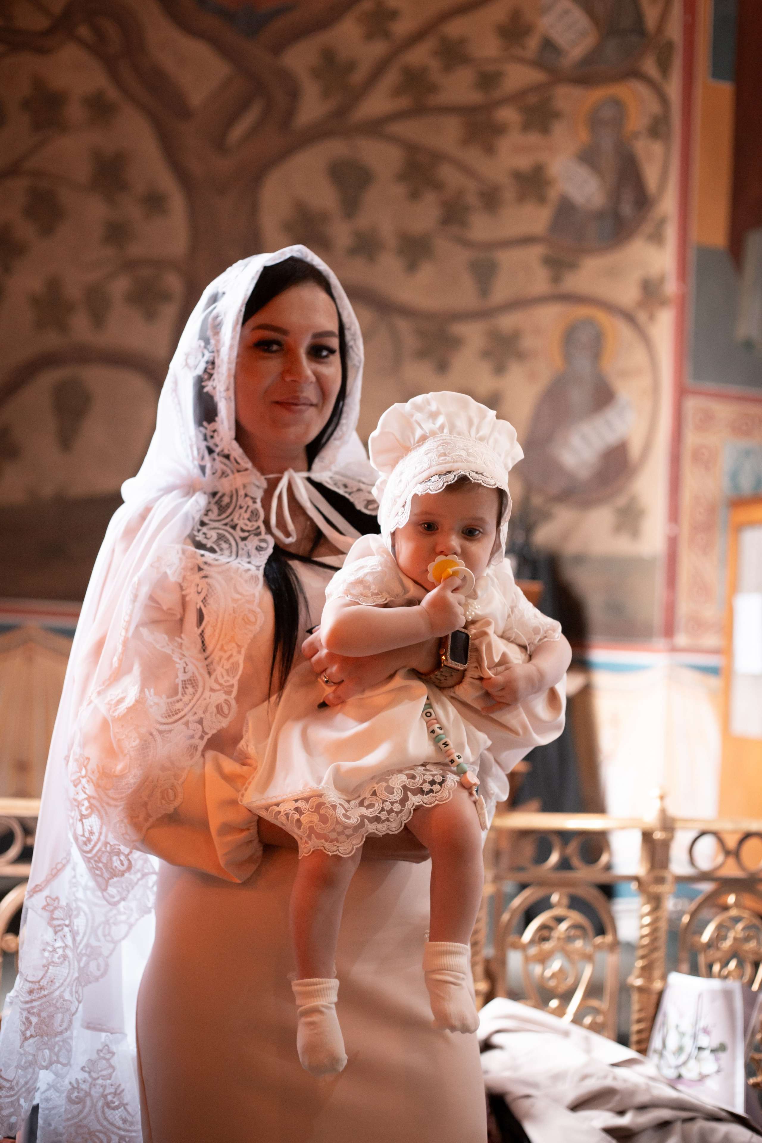 Крещение Виктории в Свято-Троицком кафедральном соборе Калуги