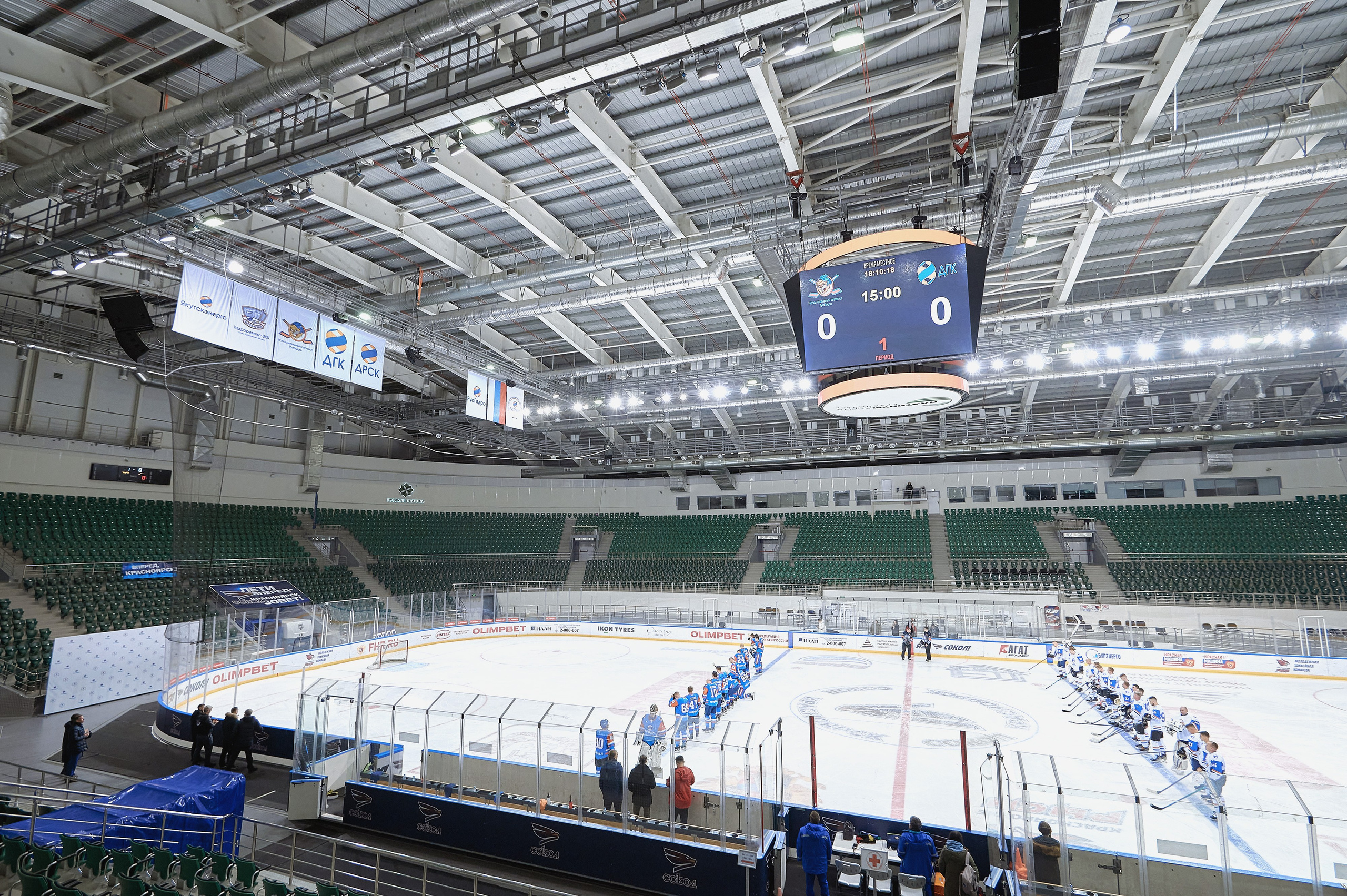 Платинум Арена — Хоккей — РусГидро. Фотограф Яковлев Роман — Красноярск