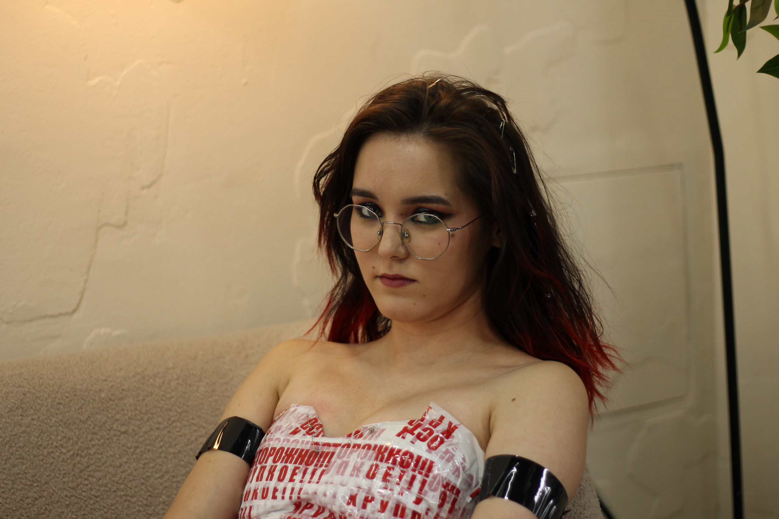 Портрет в студии. Креативная съёмка. Mintonov's Film Studio