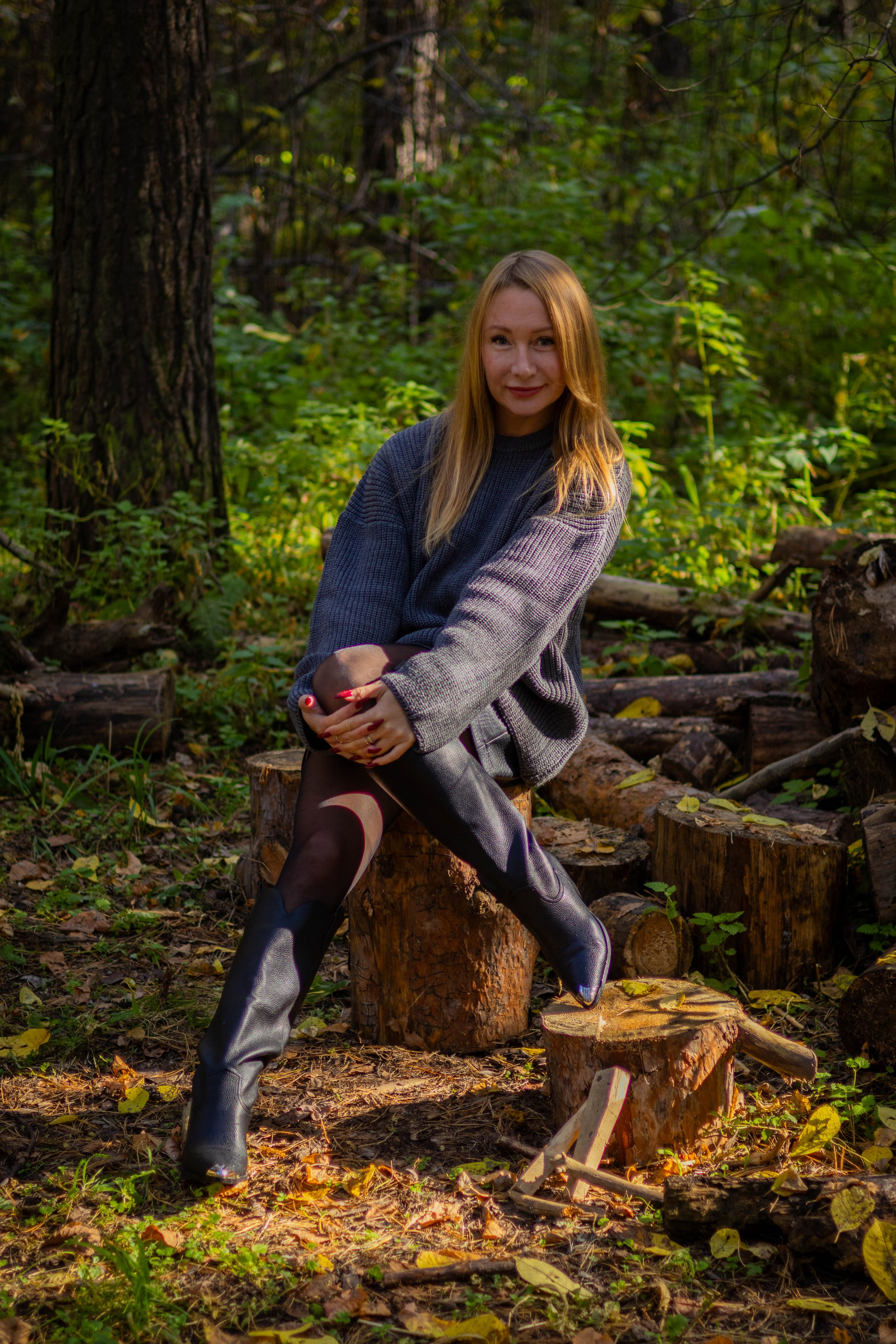 Портретная фотосессия в парке. Mintonov's Film Studio