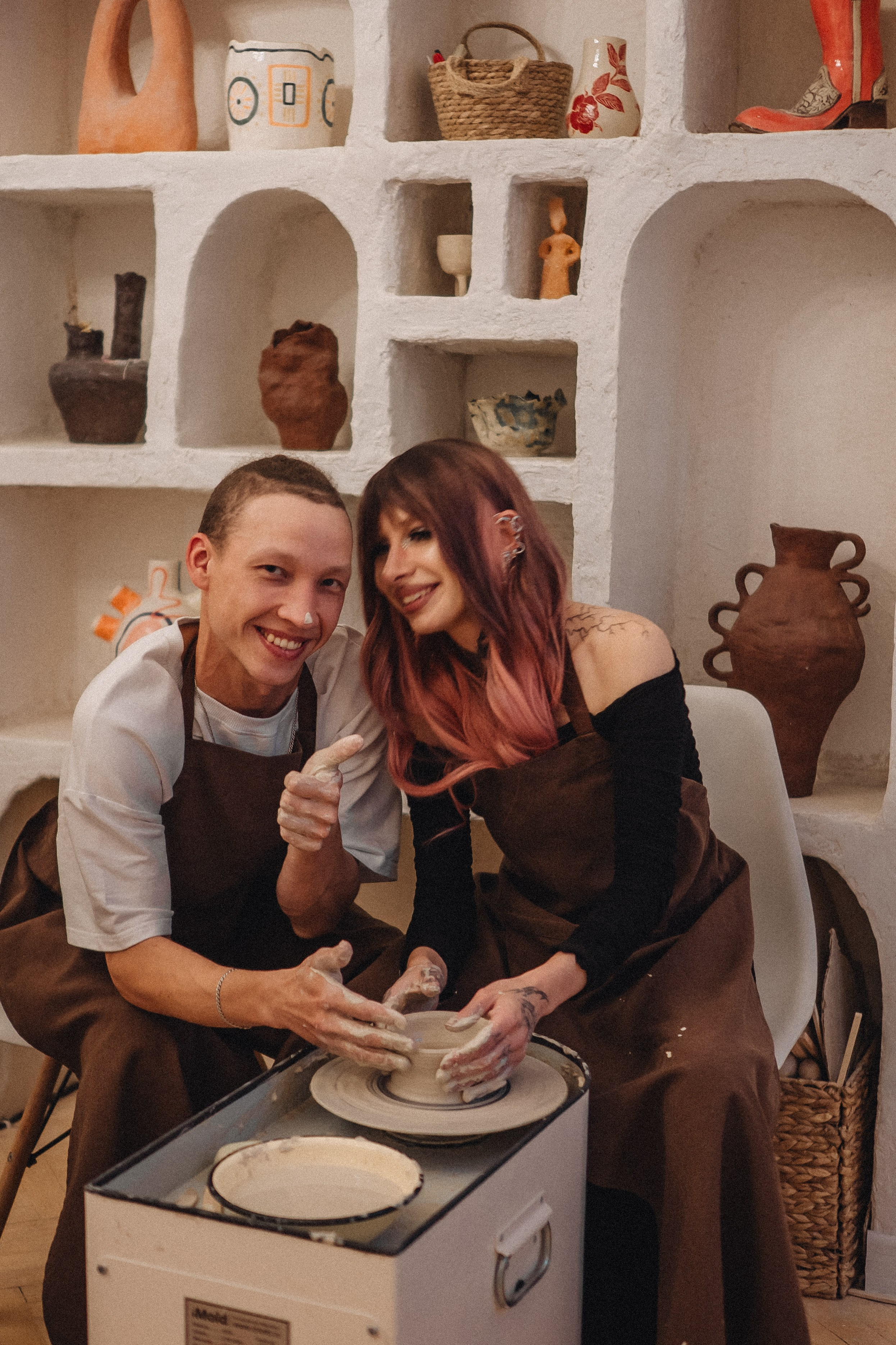 СВИДАНИЕ В ГОНЧАРНОЙ МАСТЕРСКОЙ. Профессиональный фотограф, Санкт-Петербург — Виктория Богомолова