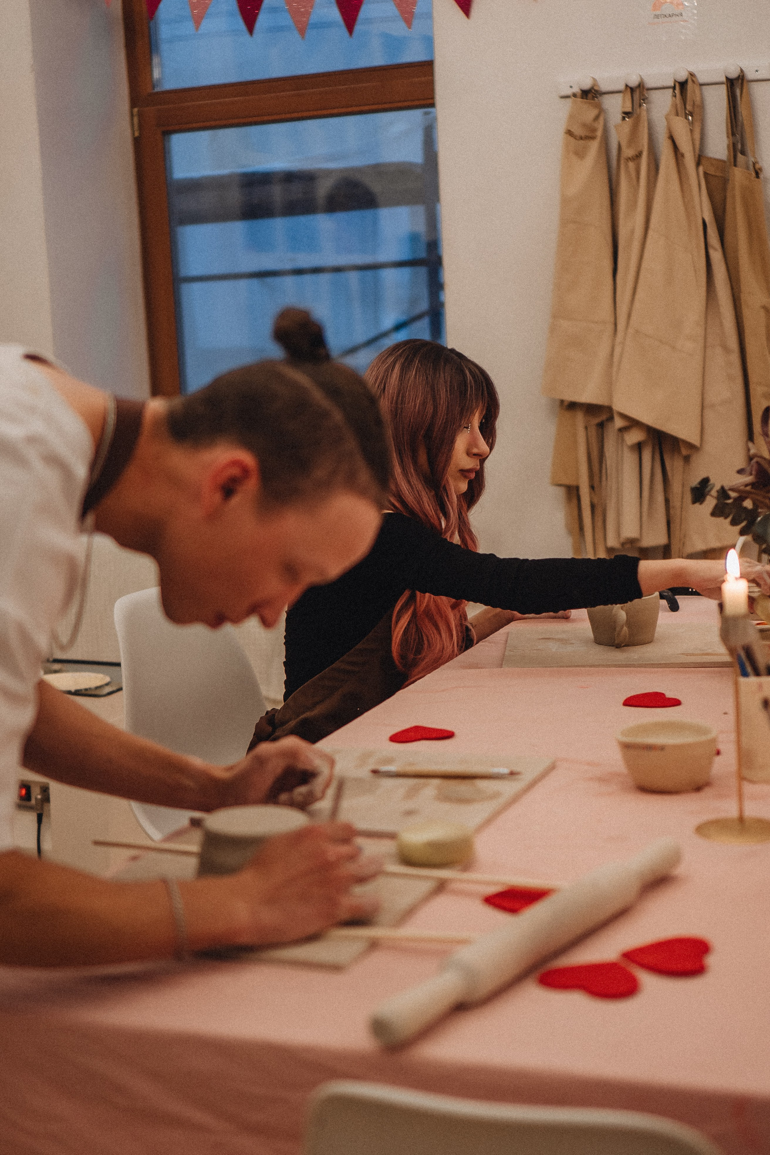 СВИДАНИЕ В ГОНЧАРНОЙ МАСТЕРСКОЙ. Профессиональный фотограф, Санкт-Петербург — Виктория Богомолова