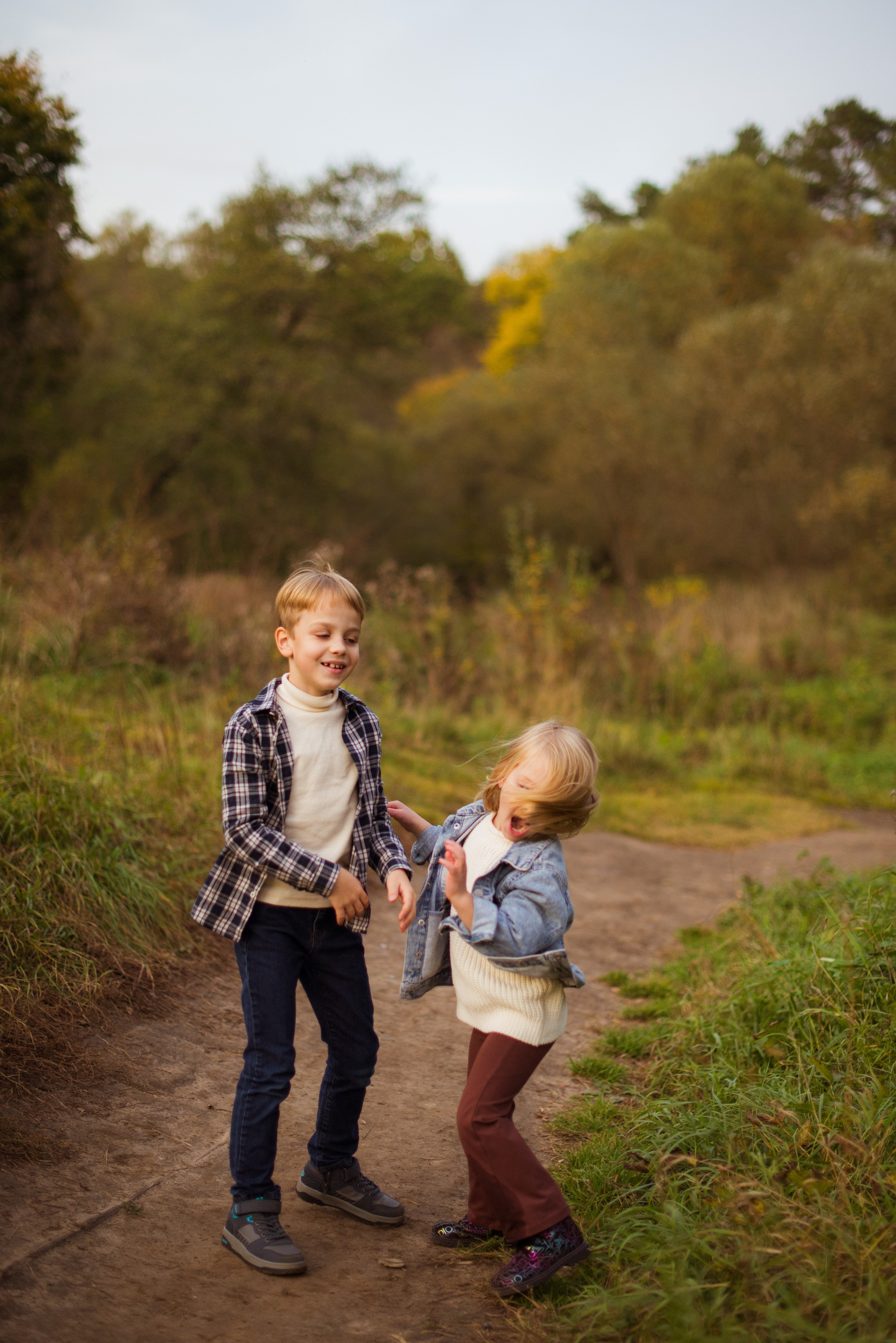 Осенняя прогулка. Семейный и портретный фотограф Надежда Вылку