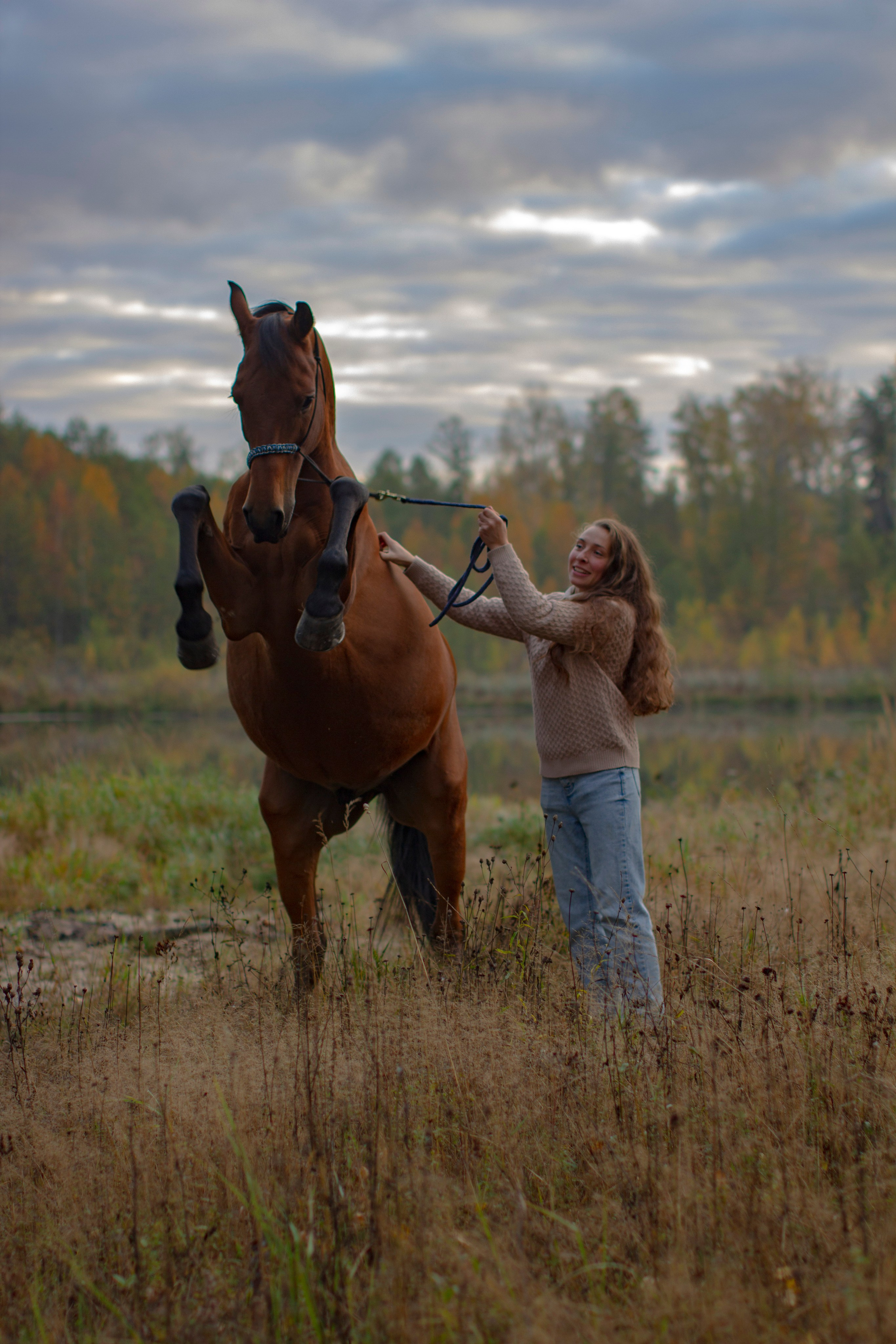 С лошадьми. Фотограф в Москве и в Московской области Сандра