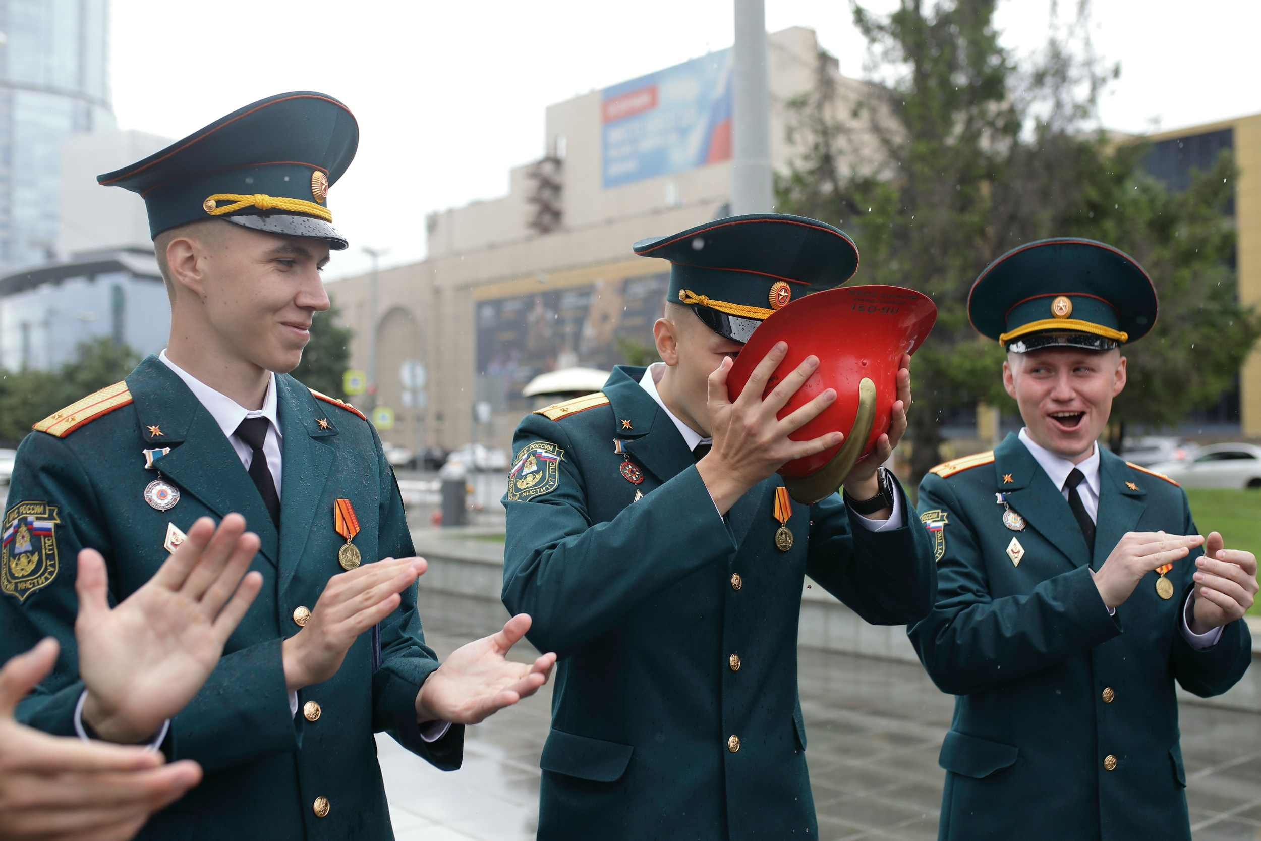 Выпуск Уральского института ГПС МЧС России