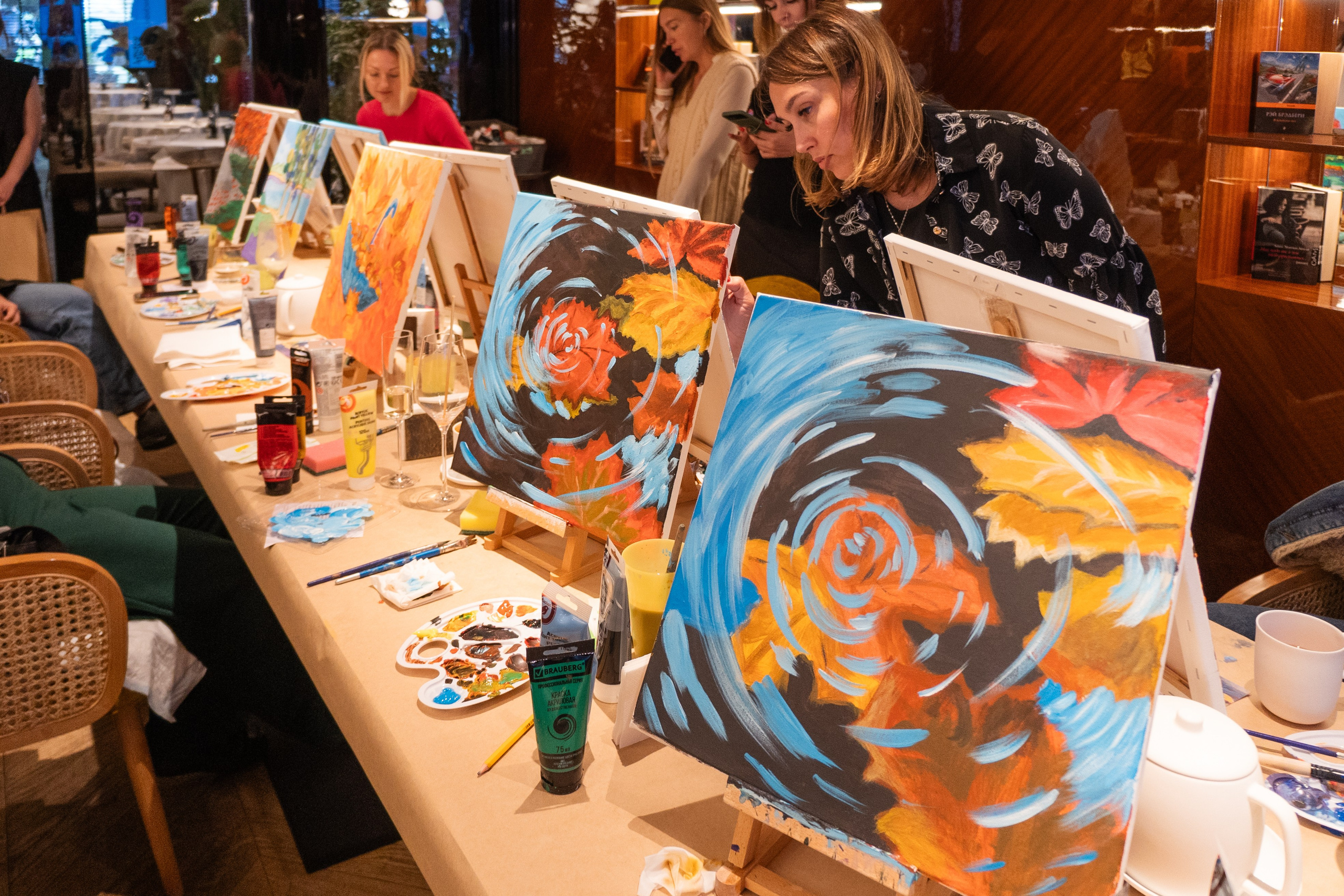 Корпоратив Teach Me Art 3. Портретный фотограф в Москве и Санкт-Петербурге Арина Чех