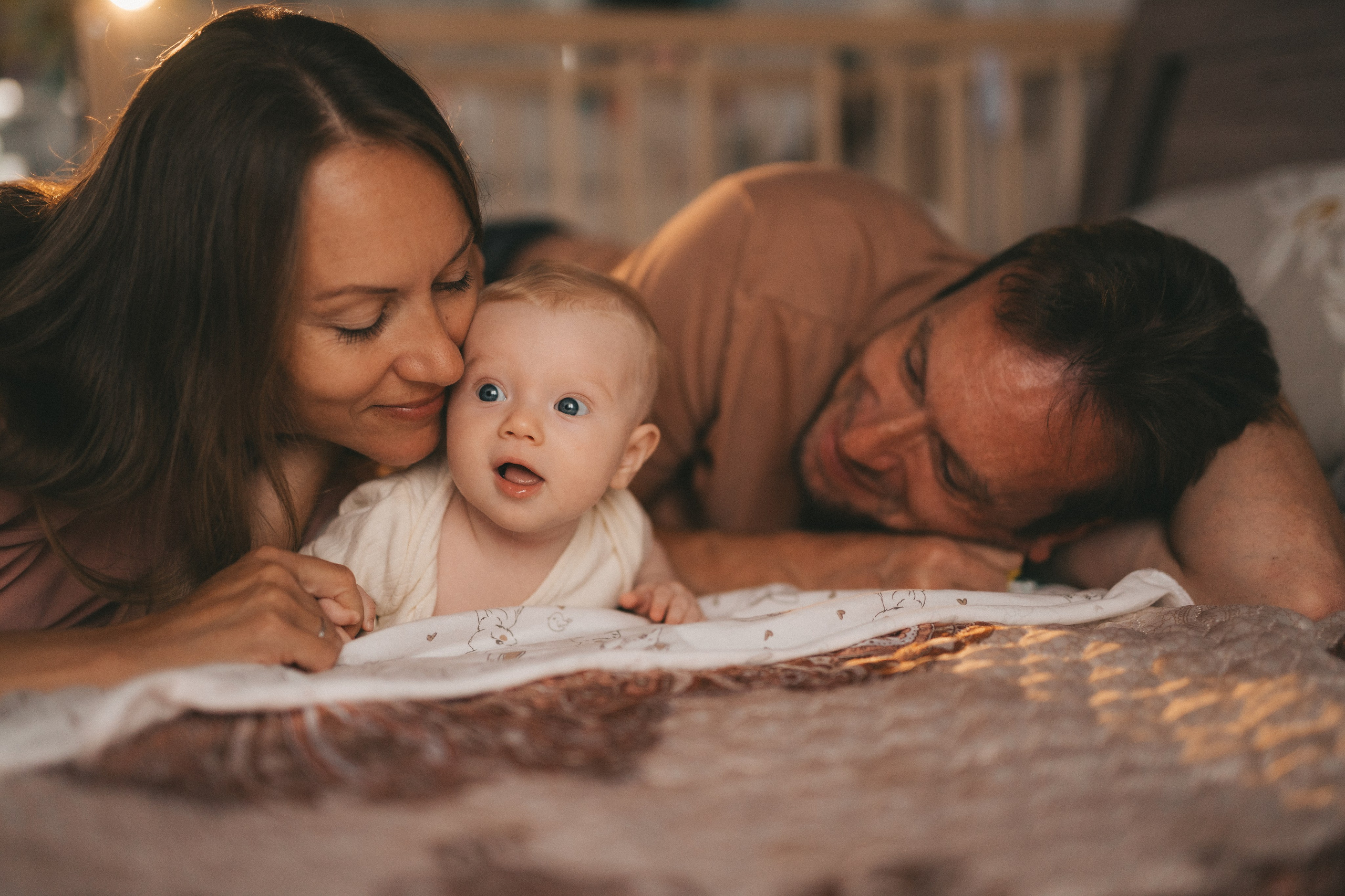 Семейная домашняя фотосессия. Портретный и семейный фотограф во Владивостоке Светлана Мухильченко