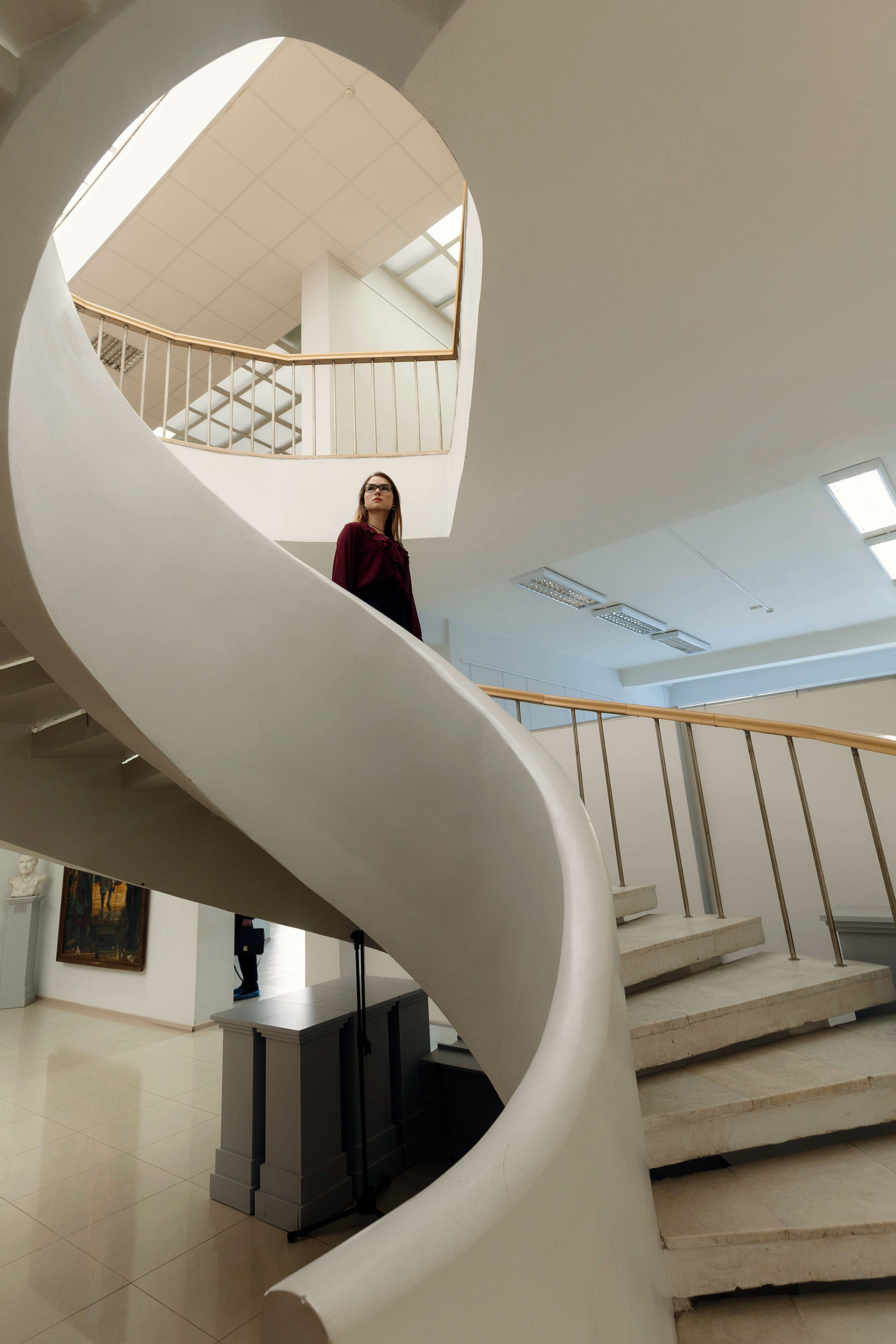 Фотосессия с Машей в Чувашском художественном музее. Портретный и репортажный фотограф в Чебоксарах Андриян Чаркин