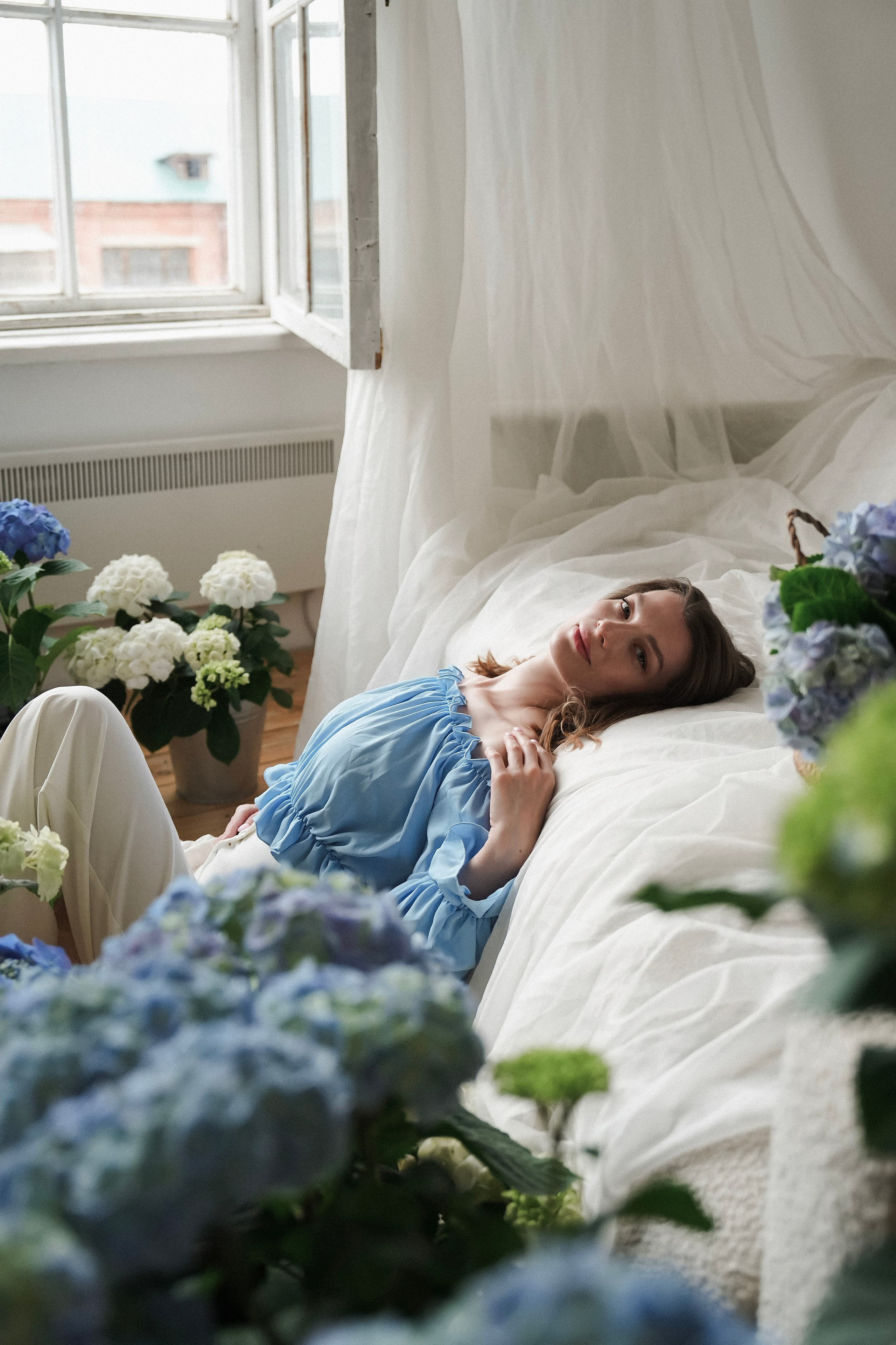 Фотодень в гортензиях. Фотограф с психологическим образованием