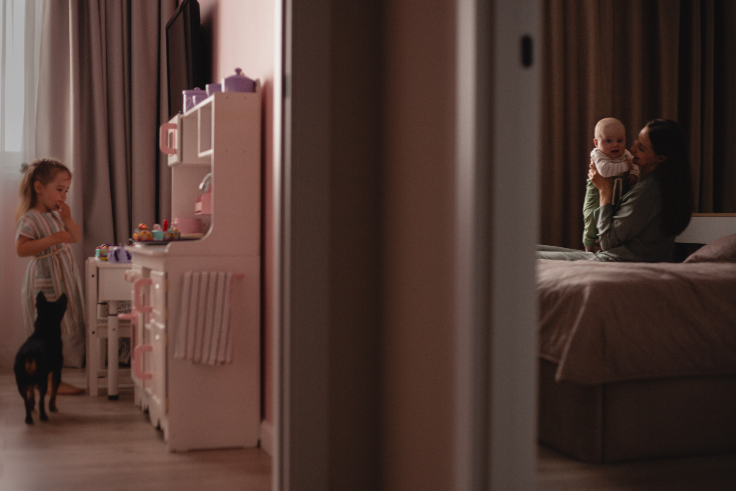 Домашняя история Арины, Андрея, Миры и Андрюши. Семейный фотограф в Екатеринбурге Мария Мальцева