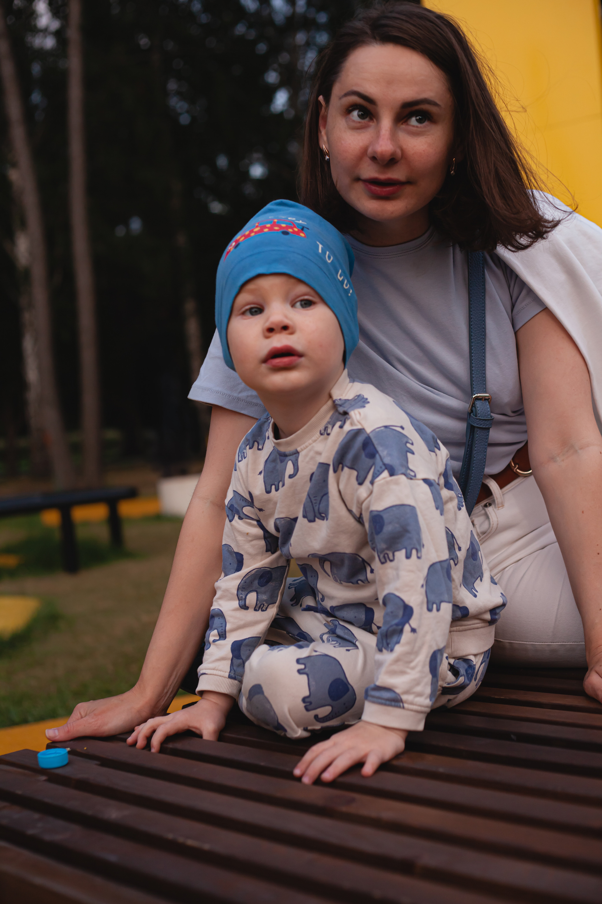 Прогулка в парке. Семейный фотограф в Екатеринбурге Мария Мальцева