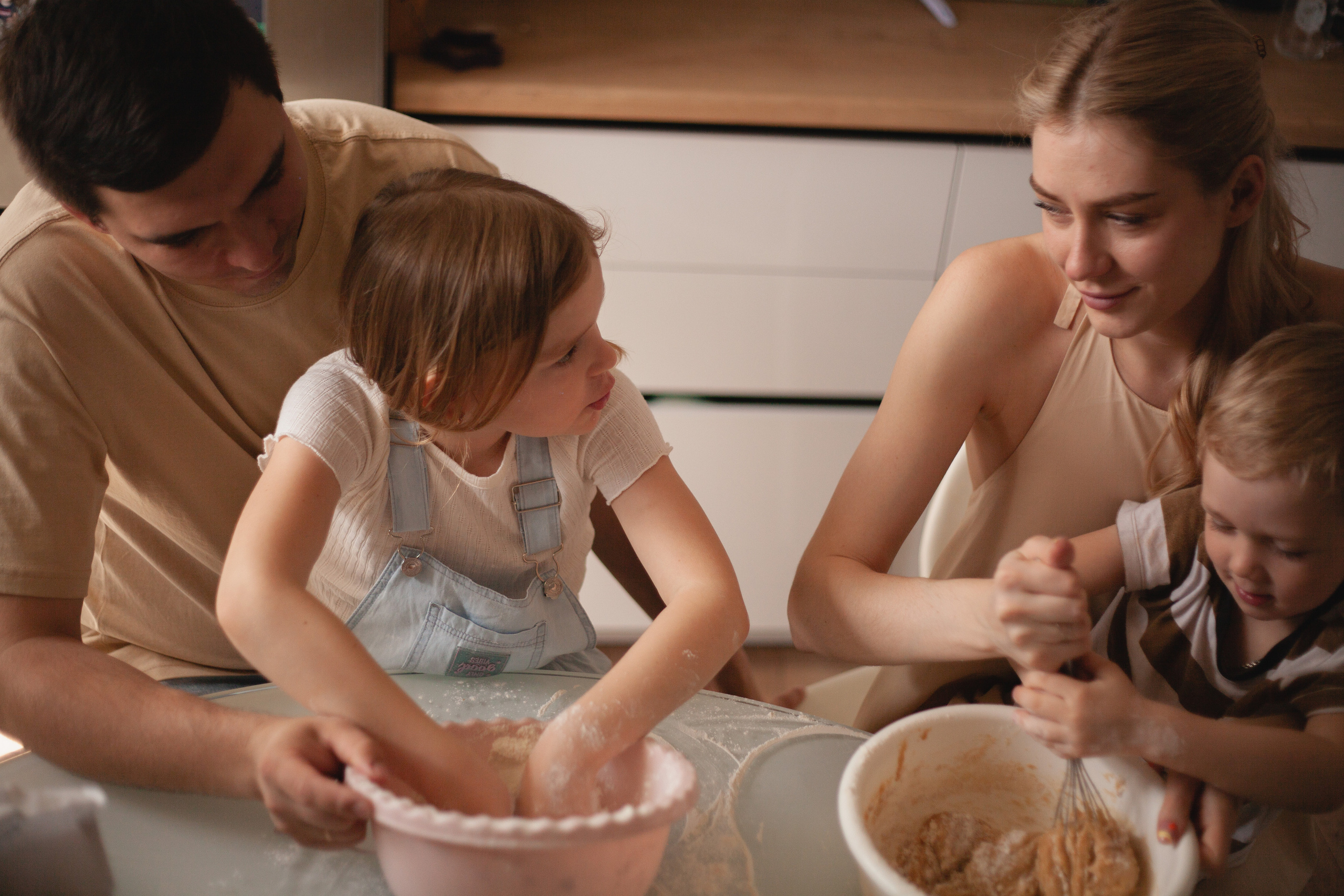 Готовим пряники с Юлей, Вадимом, Пашей и Сашей. Семейный фотограф в Екатеринбурге Мария Мальцева