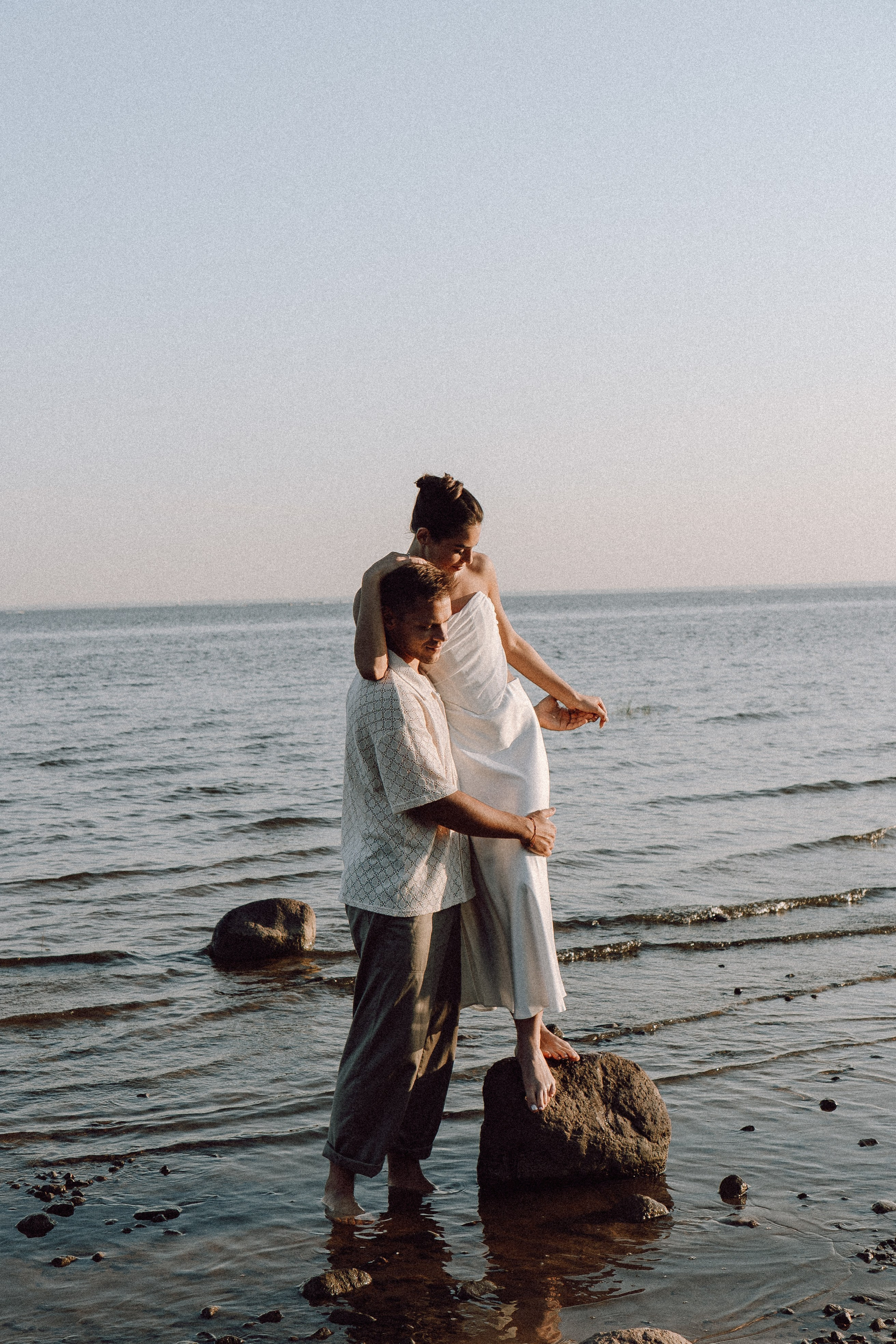 СВАДЕБНАЯ ФОТОСЕССИЯ ВЫЕЗДНОЙ ЦЕРЕМОНИИ (ФИНСКИЙ ЗАЛИВ). Профессиональный фотограф, Санкт-Петербург — Виктория Богомолова