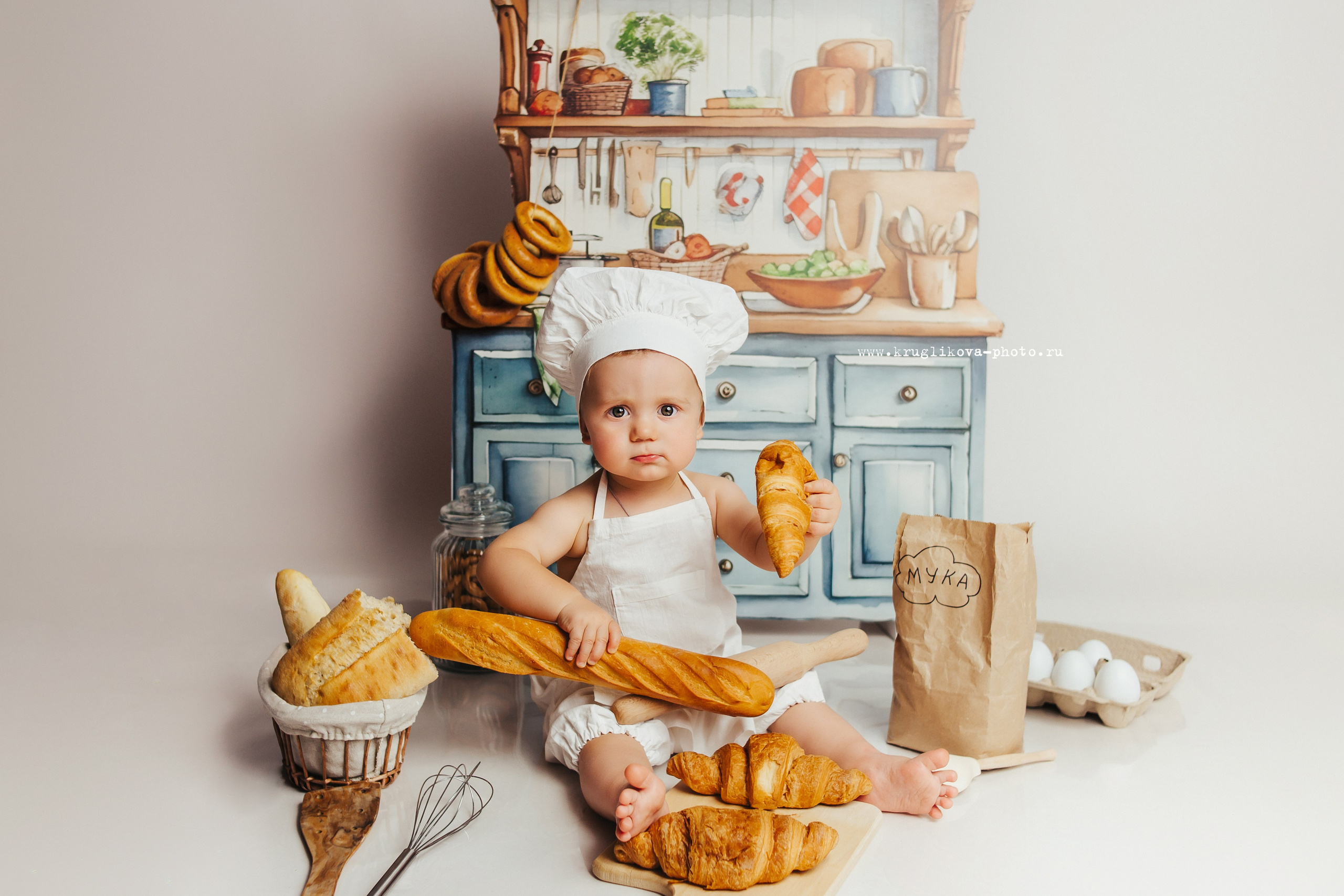 Фотосессия малыша на годик. Фотограф новорожденных и детский в Сергиевом Посаде Кругликова Юлия