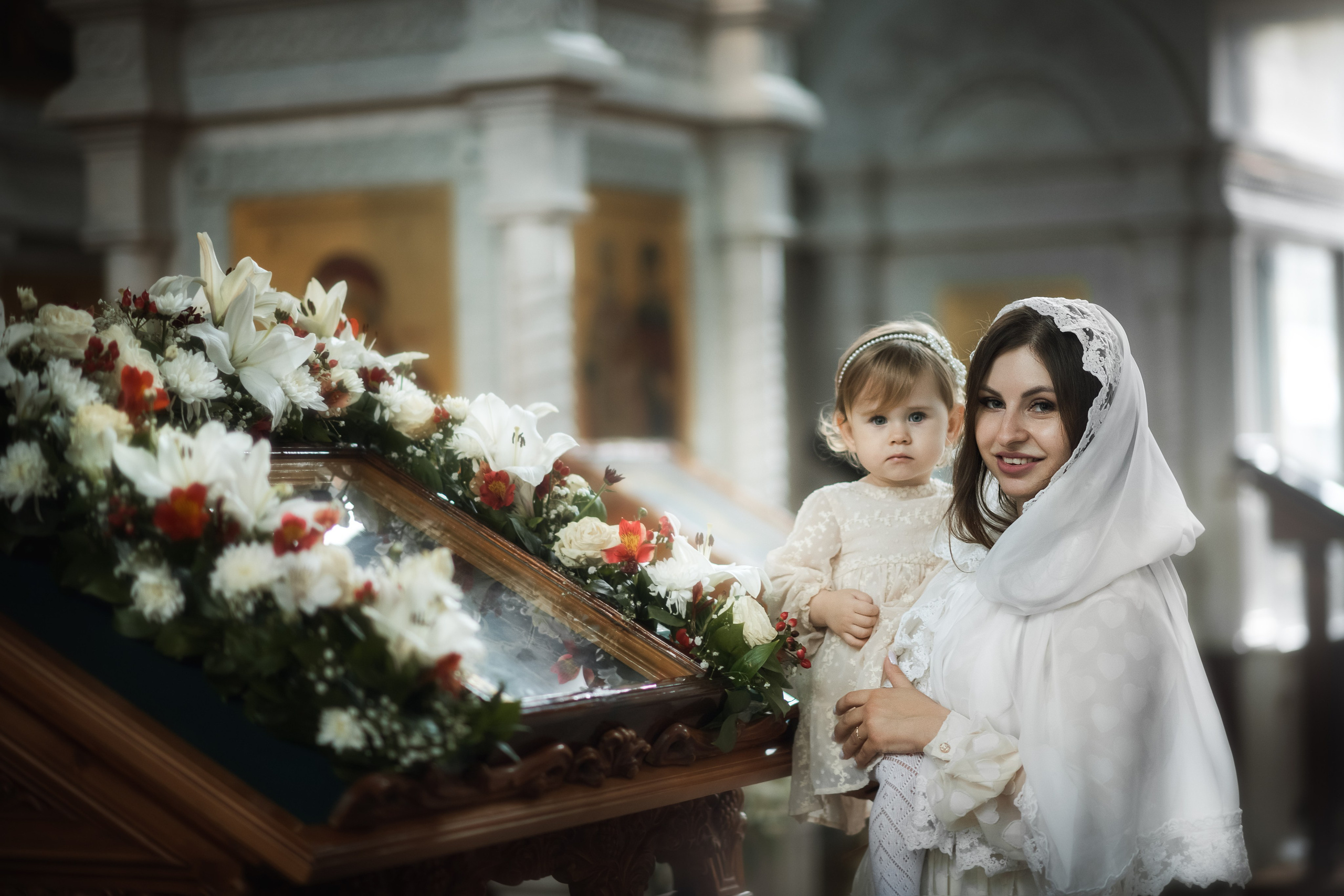Таинство Крещения. Профессиональный семейный и церковный фотограф в Ростове-на-Дону
