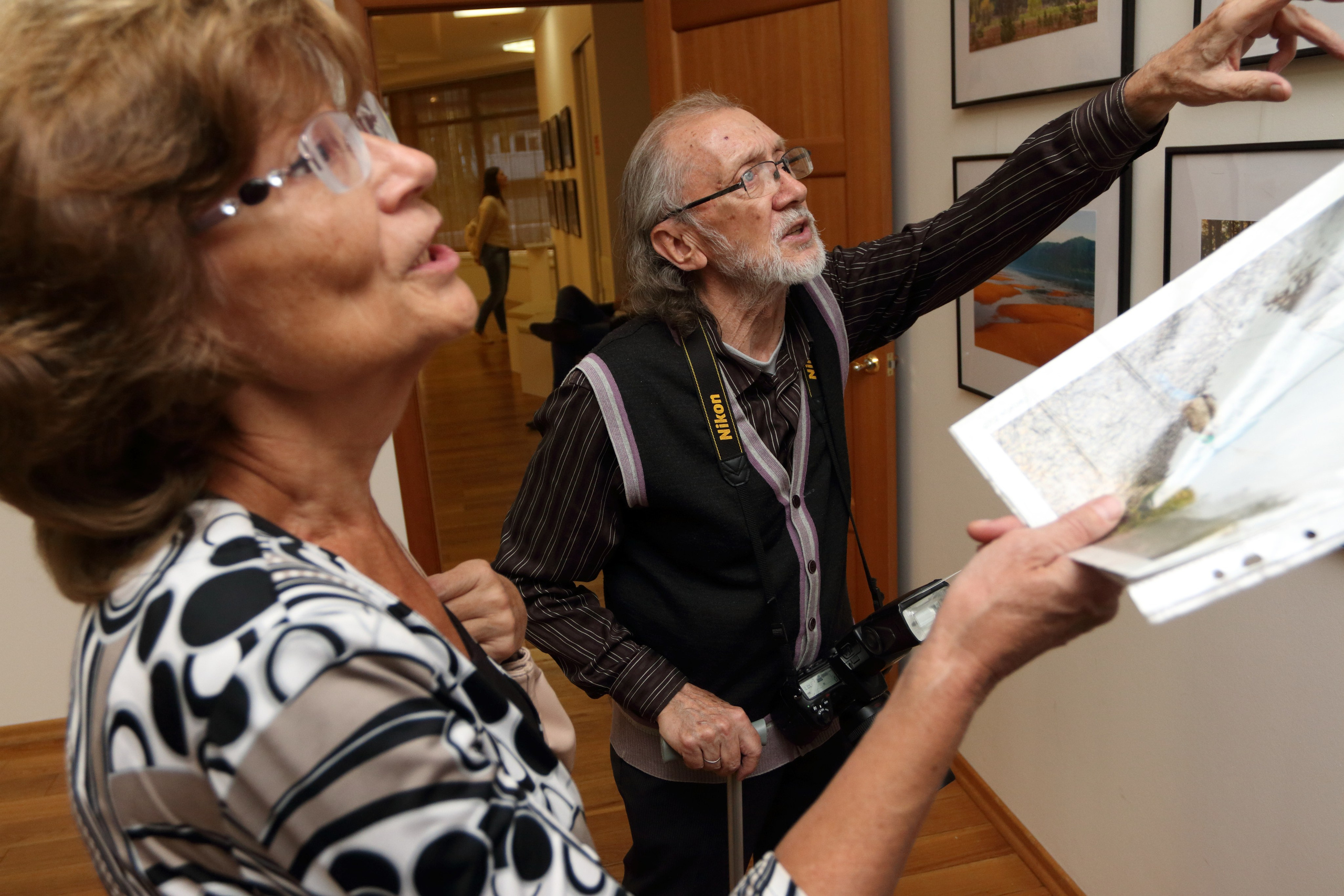 14.10.2018 Выставка «Собрание кадров». Развеска. Фотообъединение Самарского областного отделения Союза журналистов России