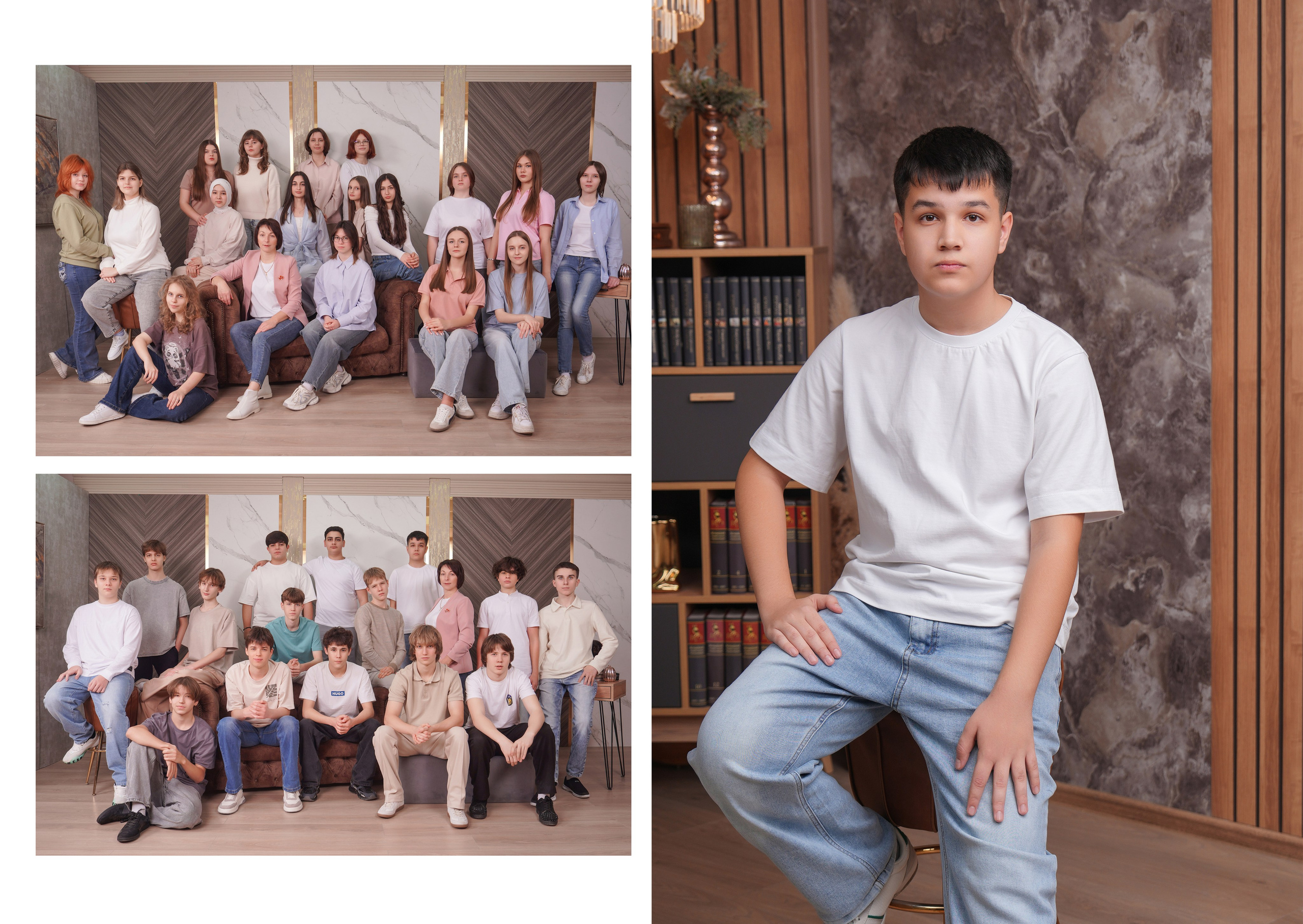 ШКОЛА 105 9 В. Красивый выпускной альбом в Краснодаре