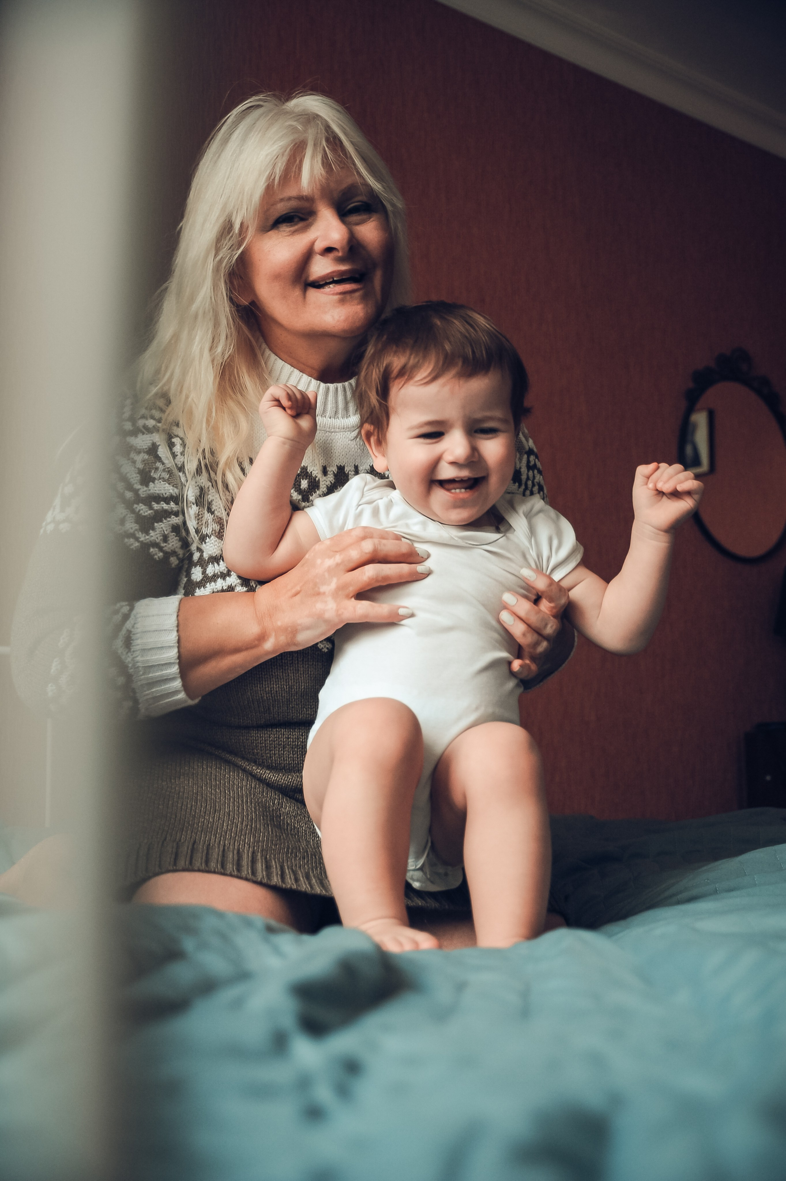 С бабушкой. Фотограф, визажист. Москва