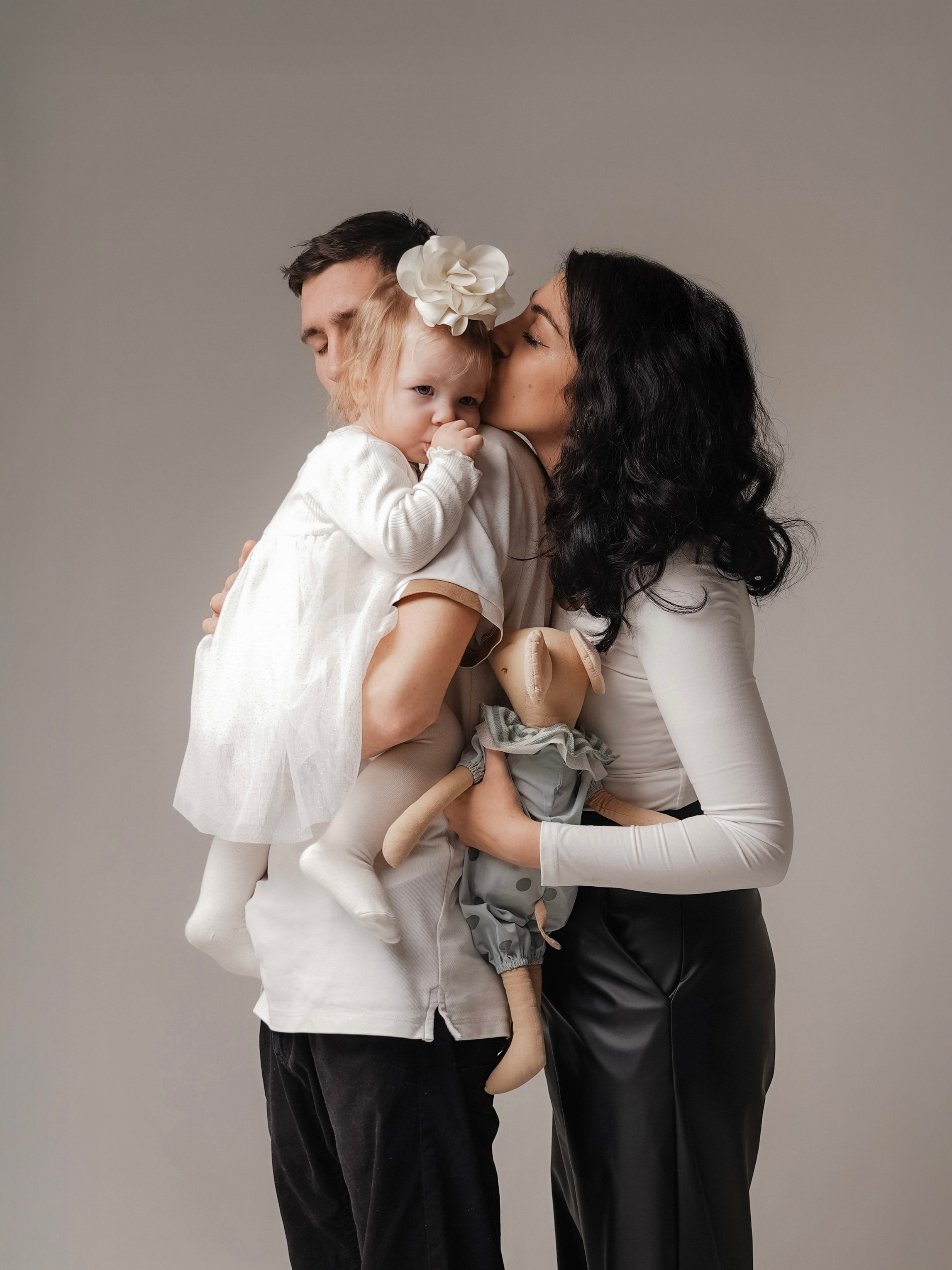 Семейная съемка на циклораме. Анна, фотограф Москва, Зеленоград