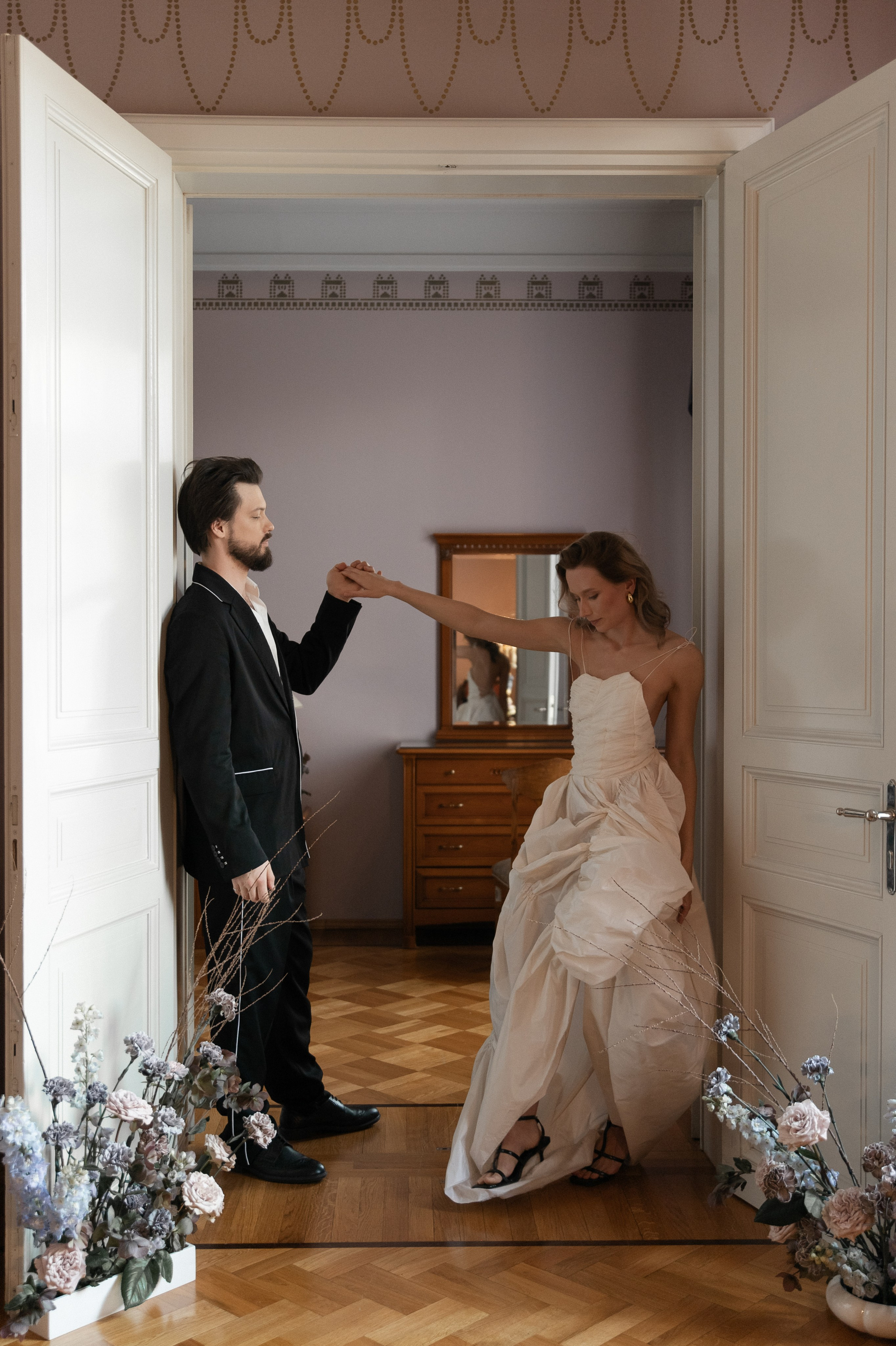 Свадебная фотосессия в гостинице "Националь". Ярослава Ерина — свадебный фотограф в Москве