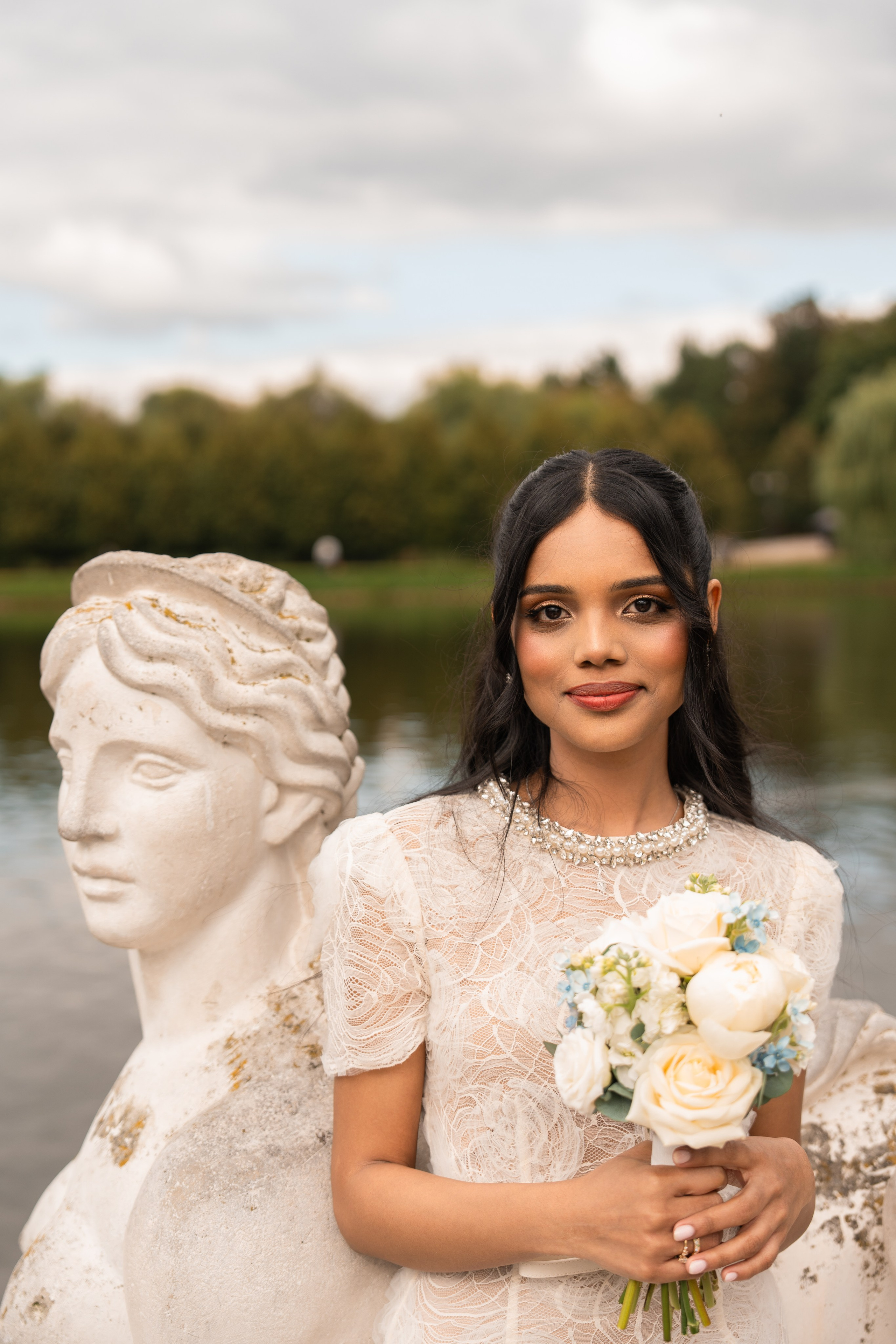 Максим и Харша, Царицыно. Свадебный фотограф в Москве Анна Полушина