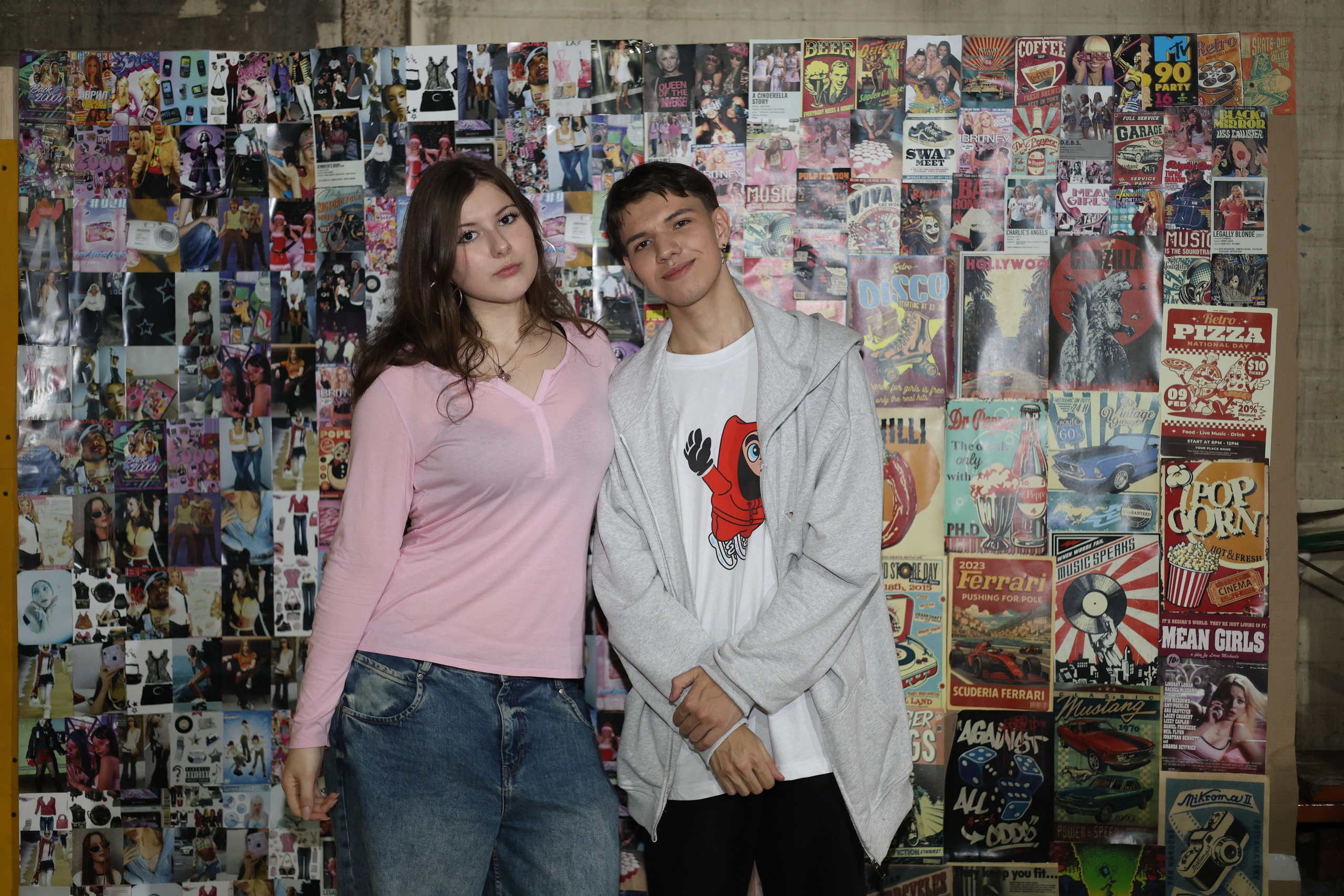 Student american-style party. Mintonov's Film Studio