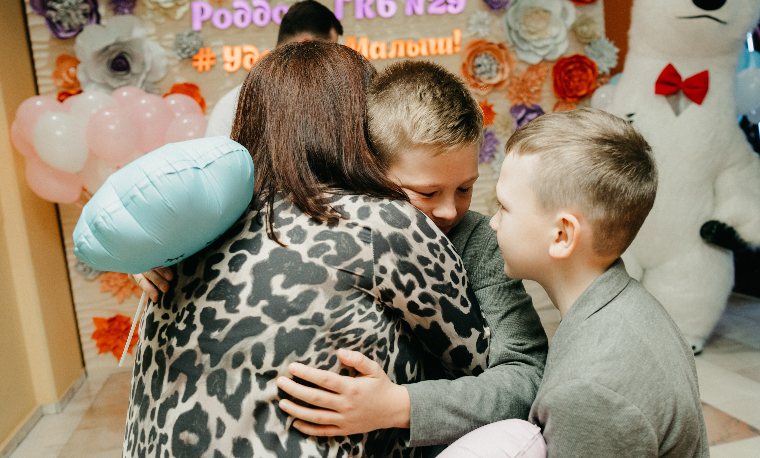 Выписка малыша и малышки ГКБ 29. Фотограф на выписку из роддома в Москве и МО