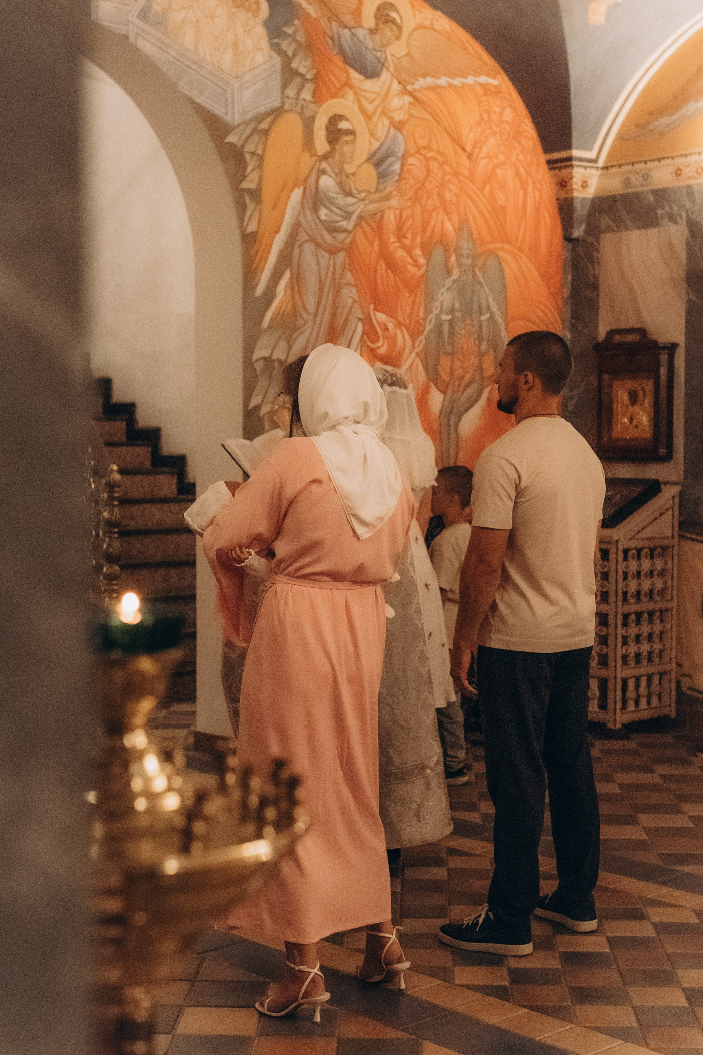 Таинство Крещения Паулины. Семейный фотограф Москва Наталия Осьмакова