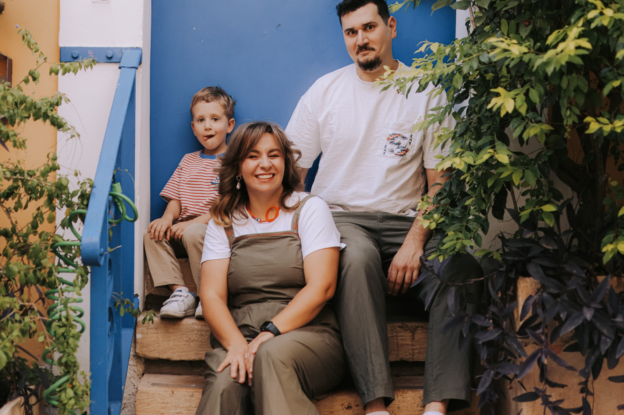 Nata, Misha and Mark, Tel Aviv | November 2025. Photographer in Israel Alice Milchin