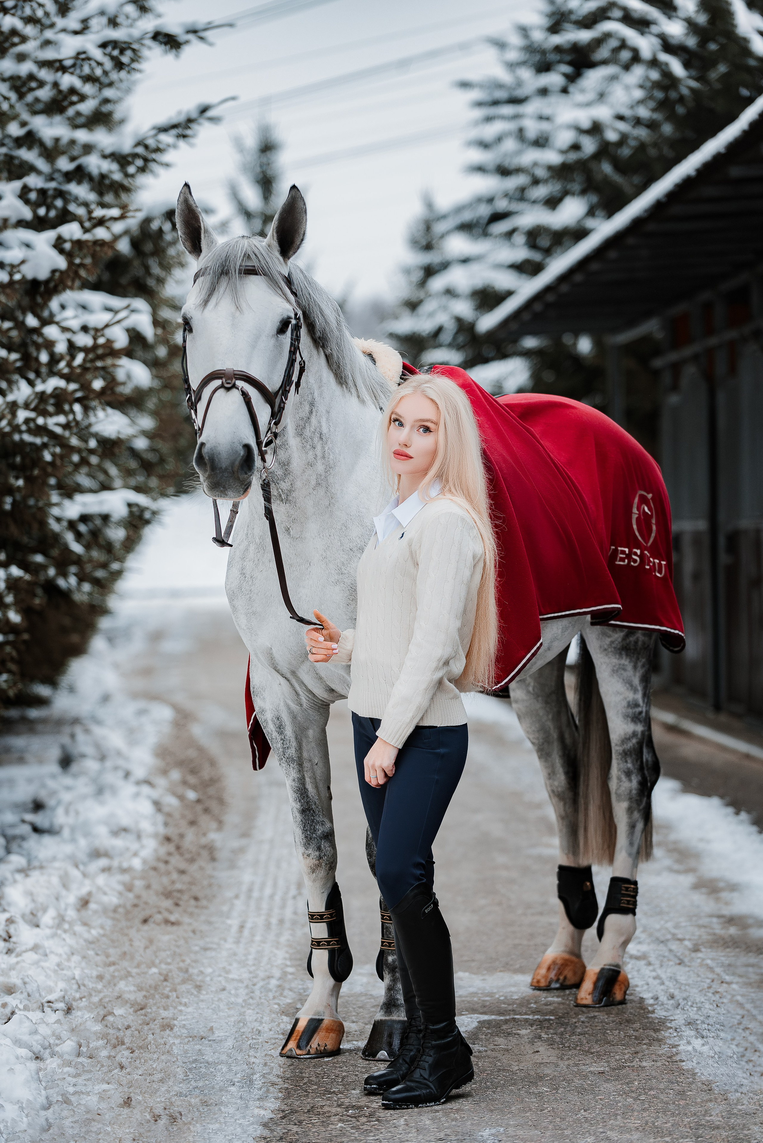 Анастасия и Соперник. Куракина Дарья • Конный фотограф