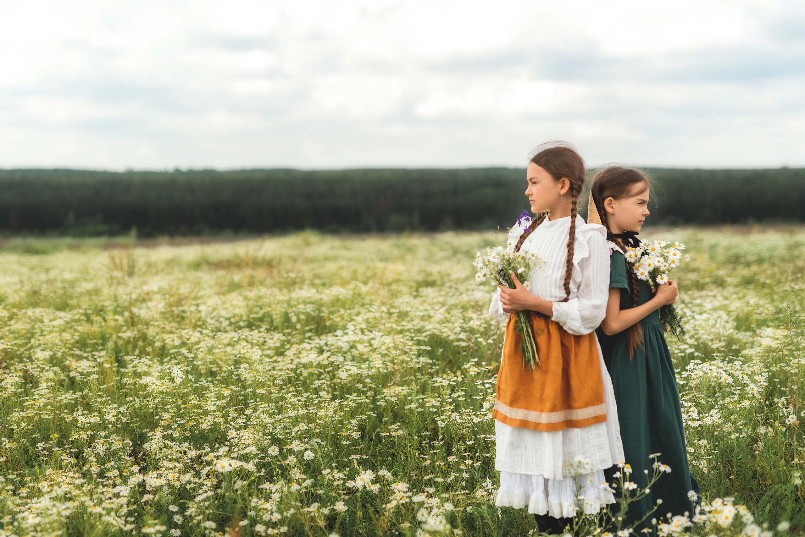 Фотосессия в ромашках. Семейный, детский фотограф в Воронеже Анна Никитина