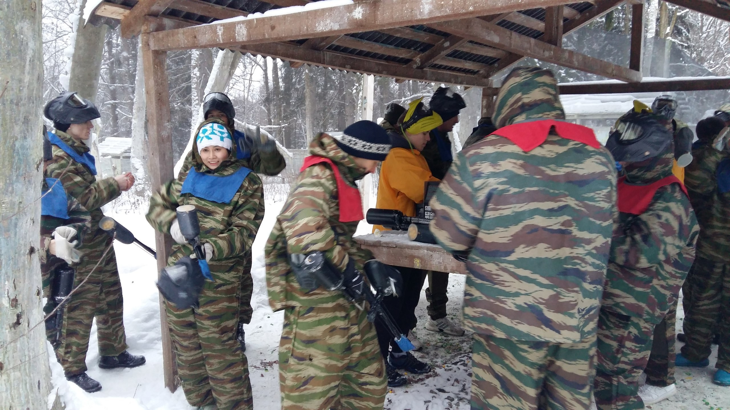 Пейтбольная битва | 17.12.2016. Галерея Фантим